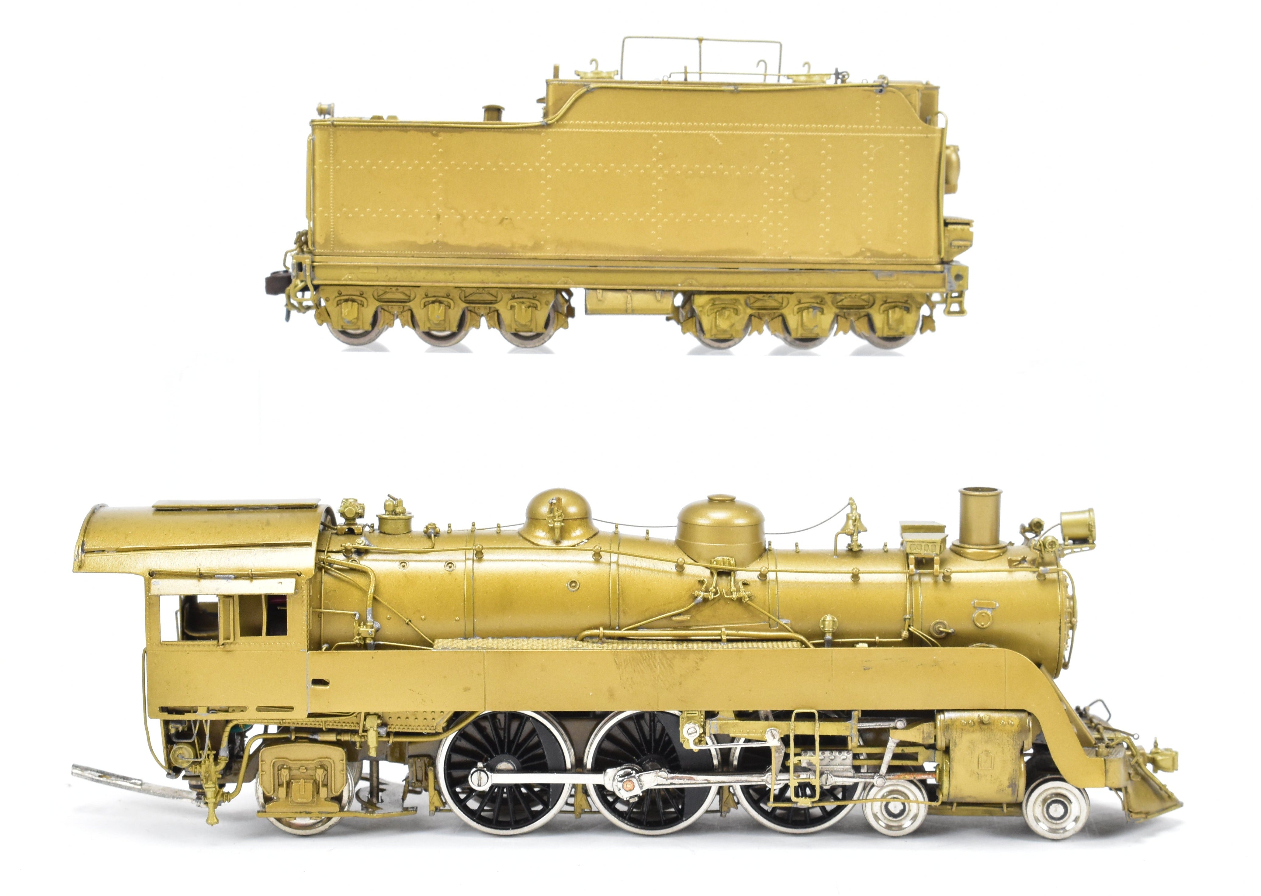 HO Brass CON Hallmark Models ATSF Santa Fe 1369/1376 Valley Flyer 4-6-2 Pacific Locomotive