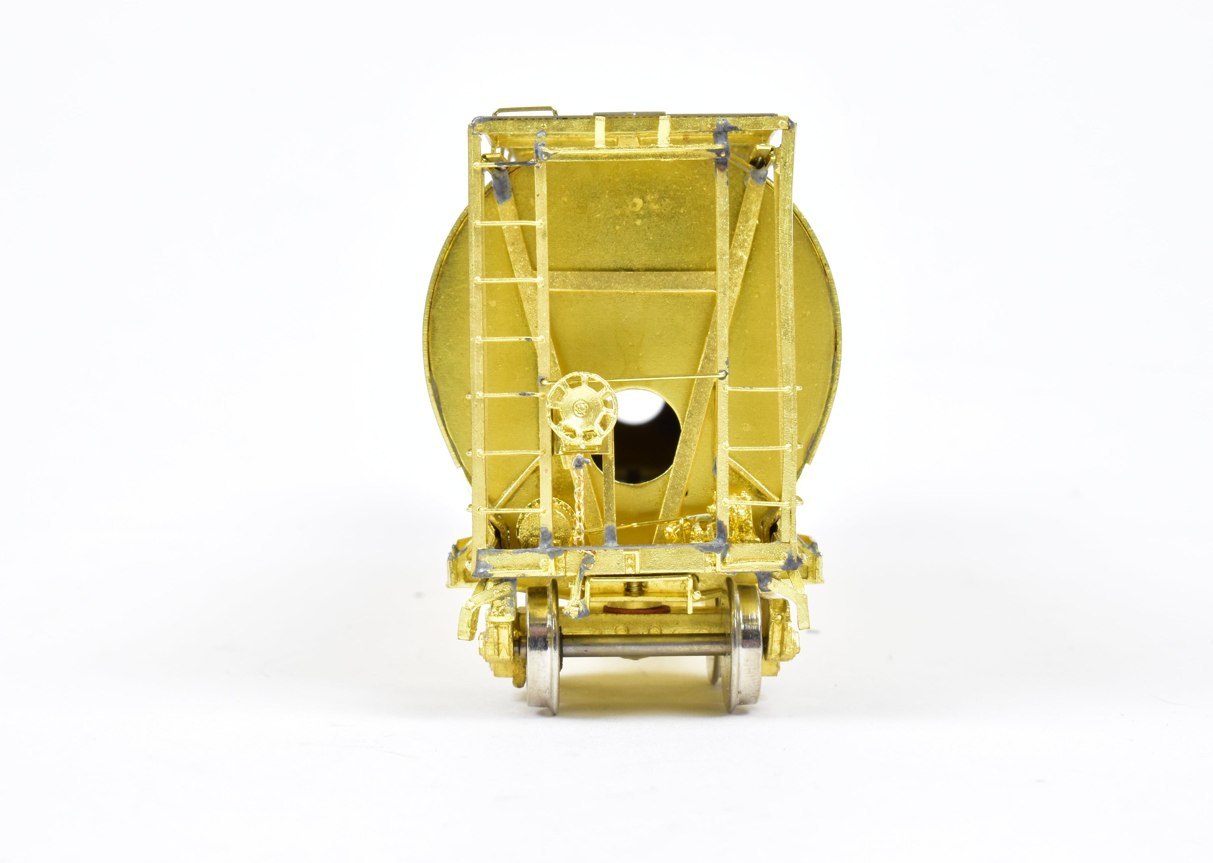 HO Brass OMI - CNJ & Conrail 2-Bay Cylindrical Hopper by Overland Models