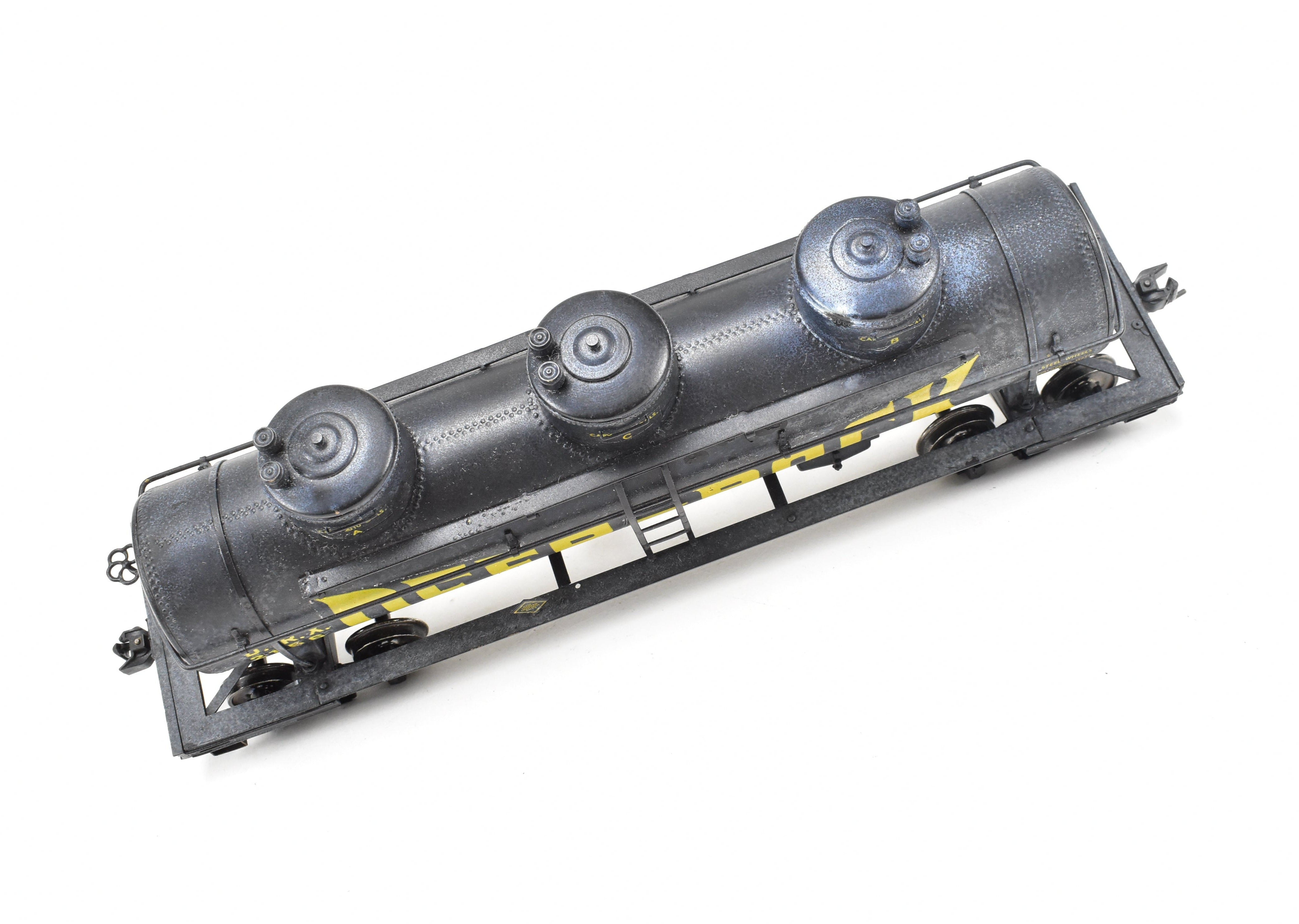 O Scale Brass Deep Rock 3 - Dome Tank Car with Kadee Couplers, No Original Box