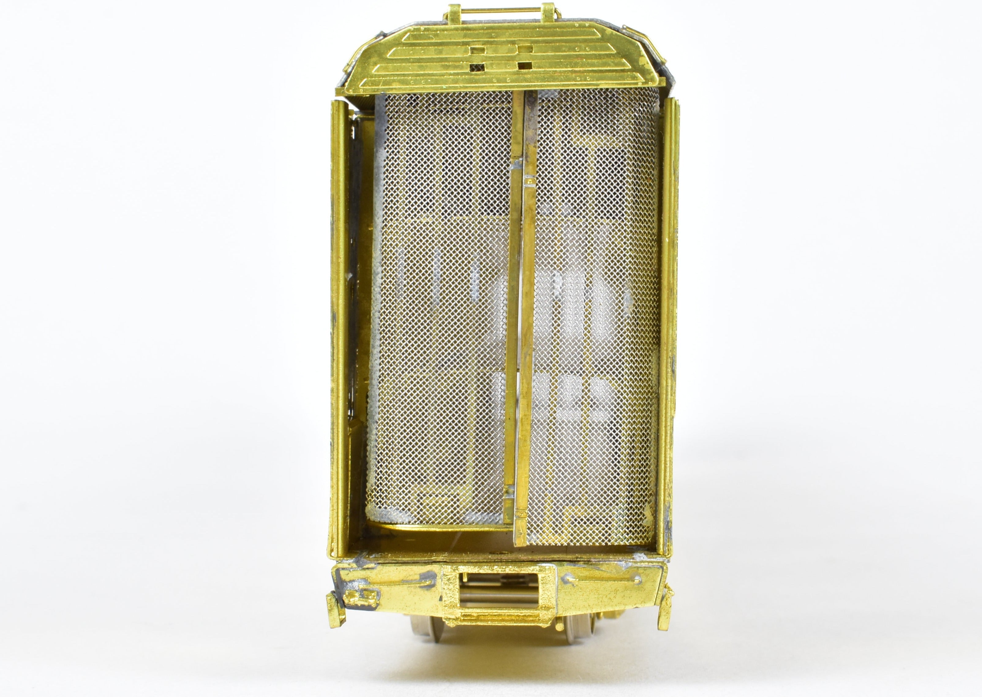 HO Brass OMI SP Southern Pacific Auto Rack Tri - Level Car No. 517006 w/ Mesh End Doors
