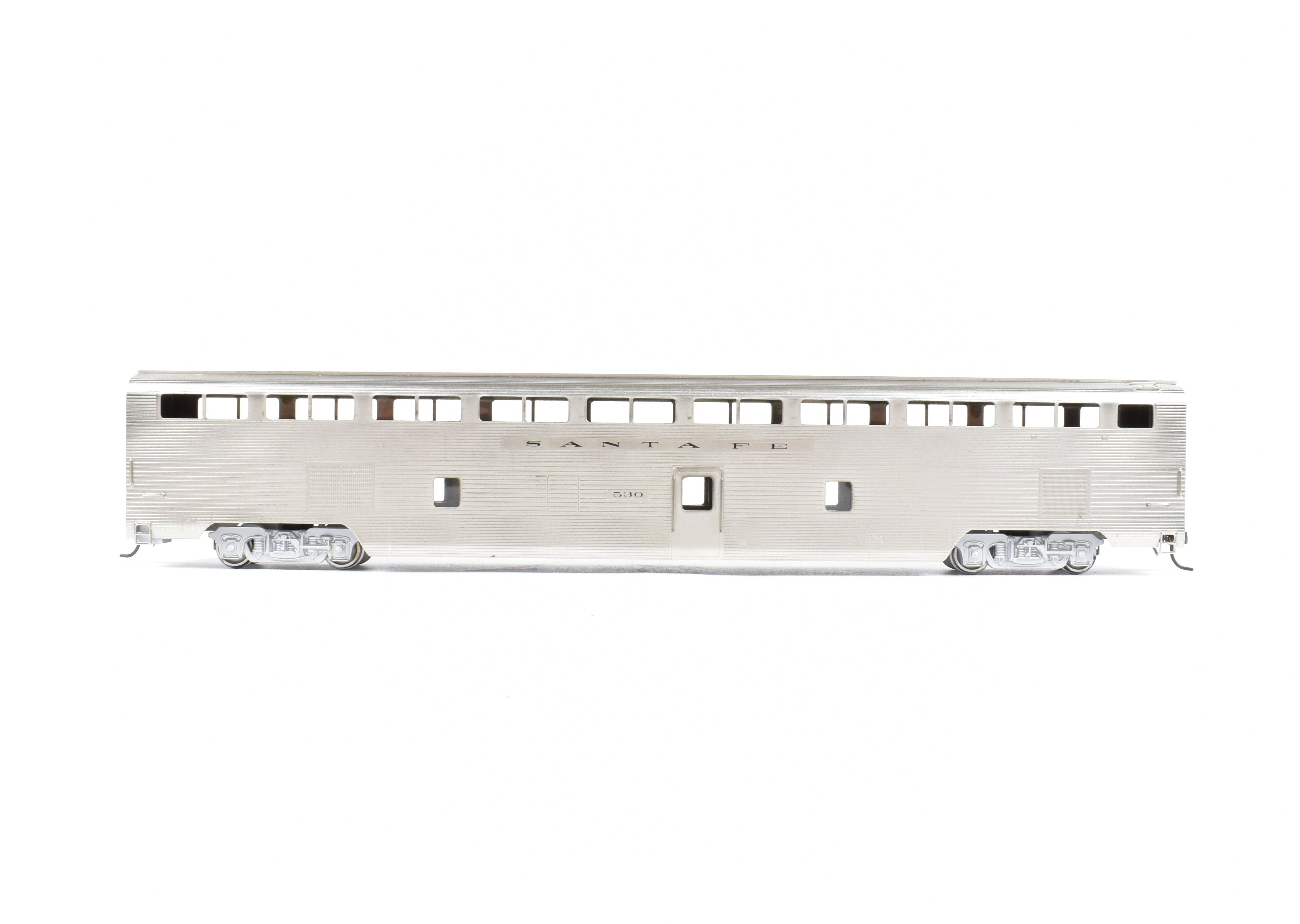 HO Brass Hi - Country Brass ATSF Santa Fe 500 Series High - Level Chair Car