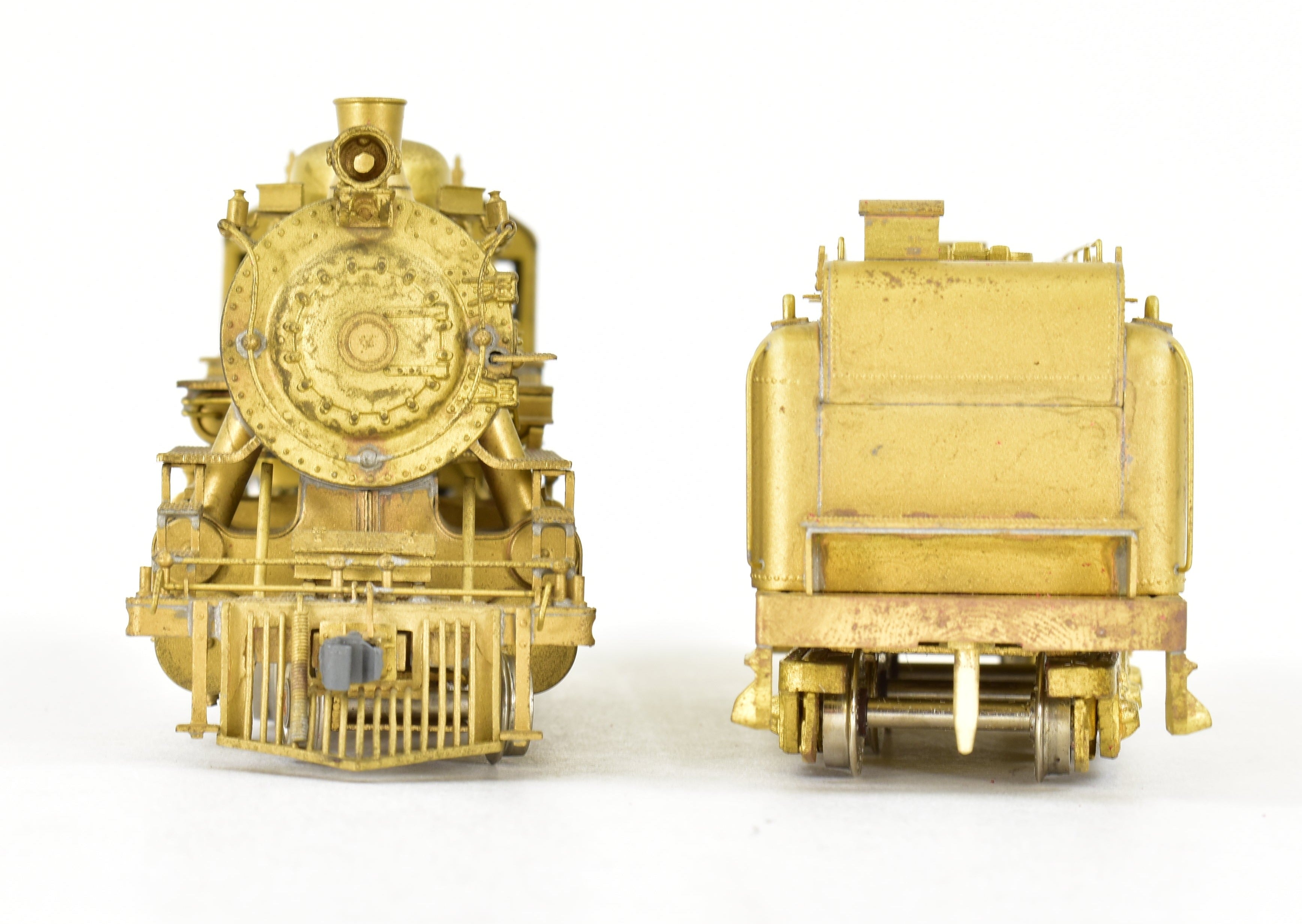 HO Scale Brass Model Train - Westside Model Co. ATSF - Santa Fe 3010 2-10-2 Locomotive