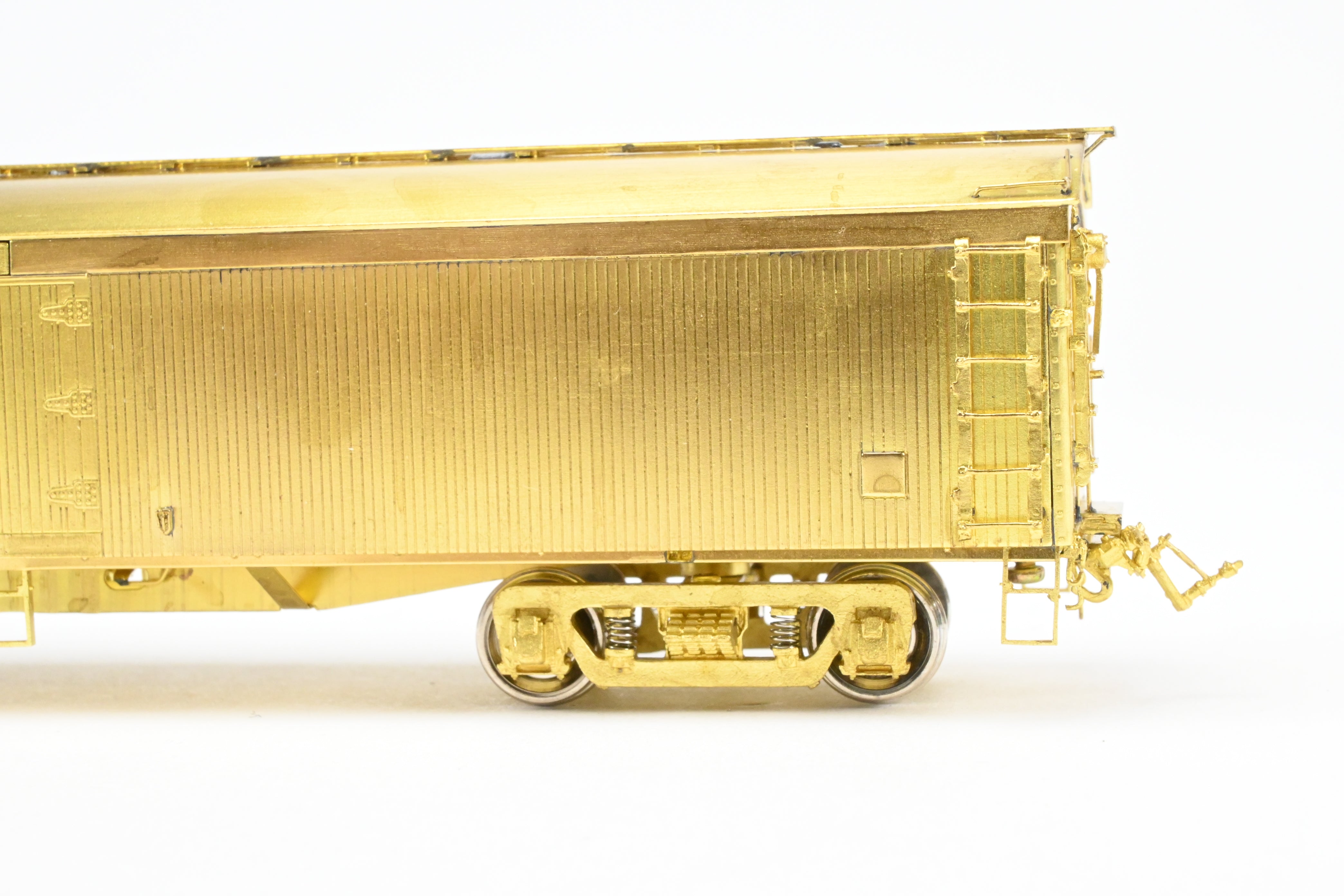 HO Brass OMI - Overland Models 53' GPEX 2-Door Wood Milk Car, Like New
