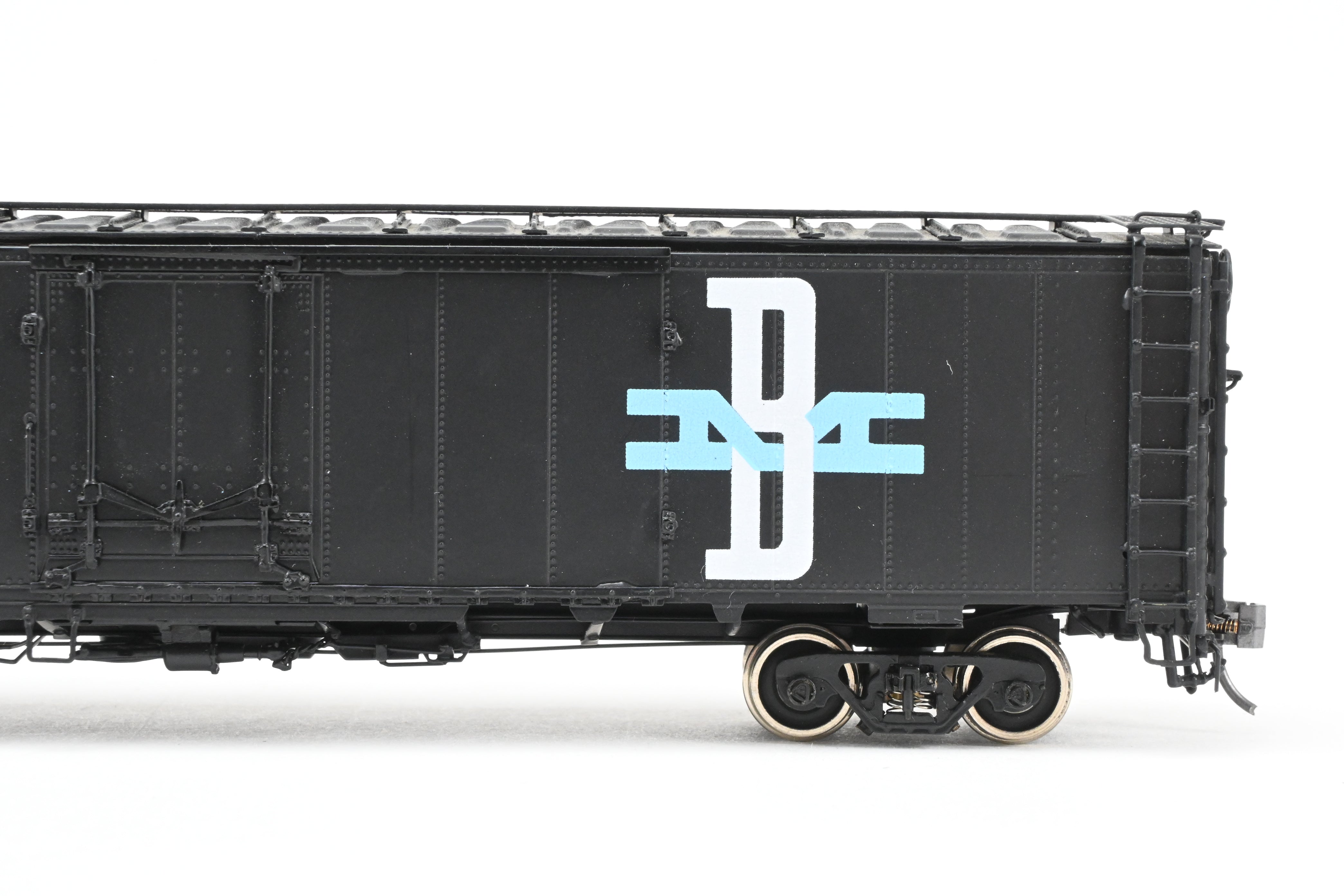 HO Scale Brass CIL - Challenger Imports Boston & Maine 52-Foot Steel Milk Center Plug Door Freight Car Model No. 1934