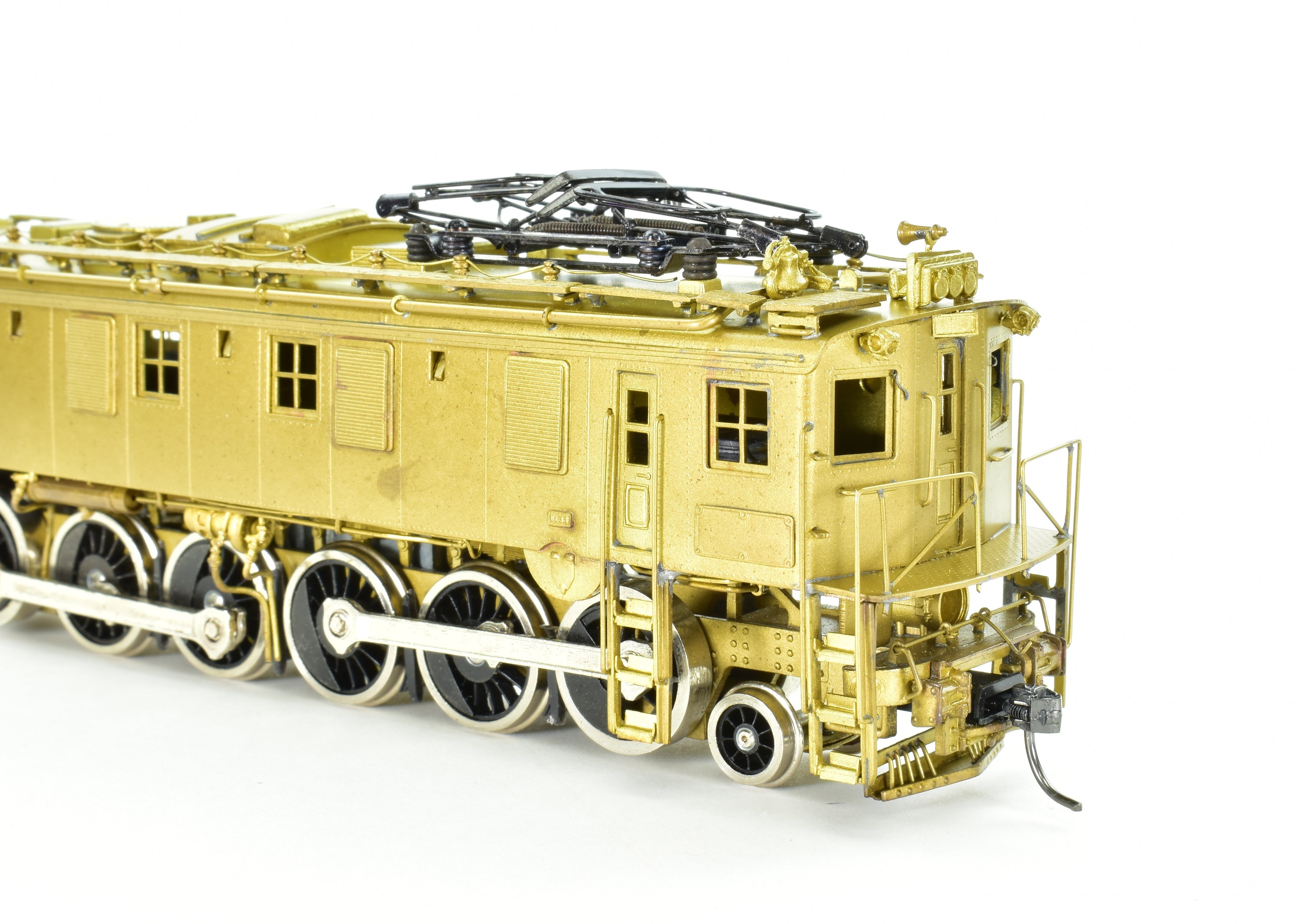 High - Quality HO Scale Brass Alco Models Virginian EL - 3a Jackshaft 3 - Unit Electric Locomotive Model for Train Enthusiasts