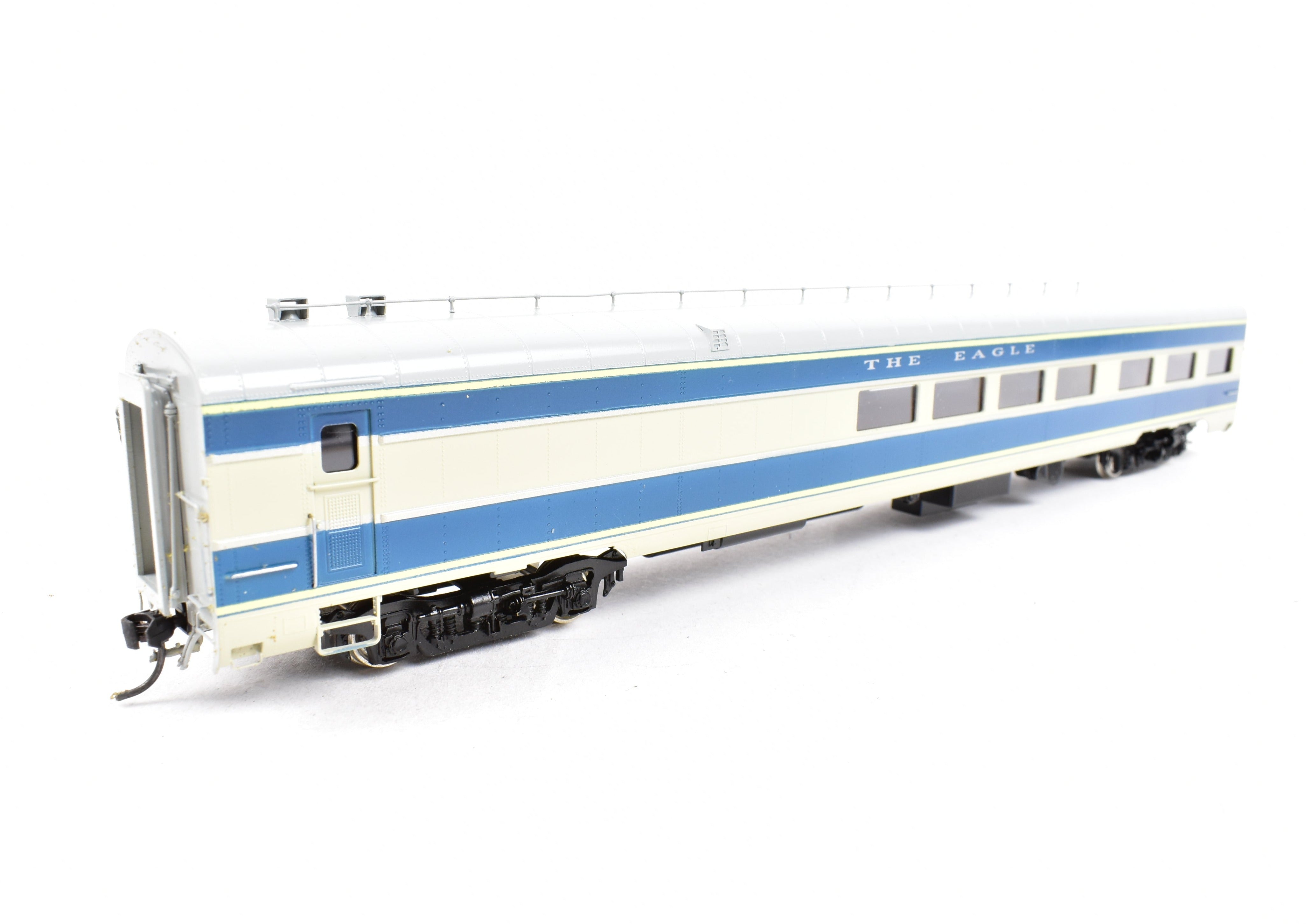 HO Scale Brass Model Train - Hallmark Models MP - Missouri Pacific and T&P - Texas & Pacific Texas Eagle Section 1 Four-Car Set for Model Train Enthusiasts