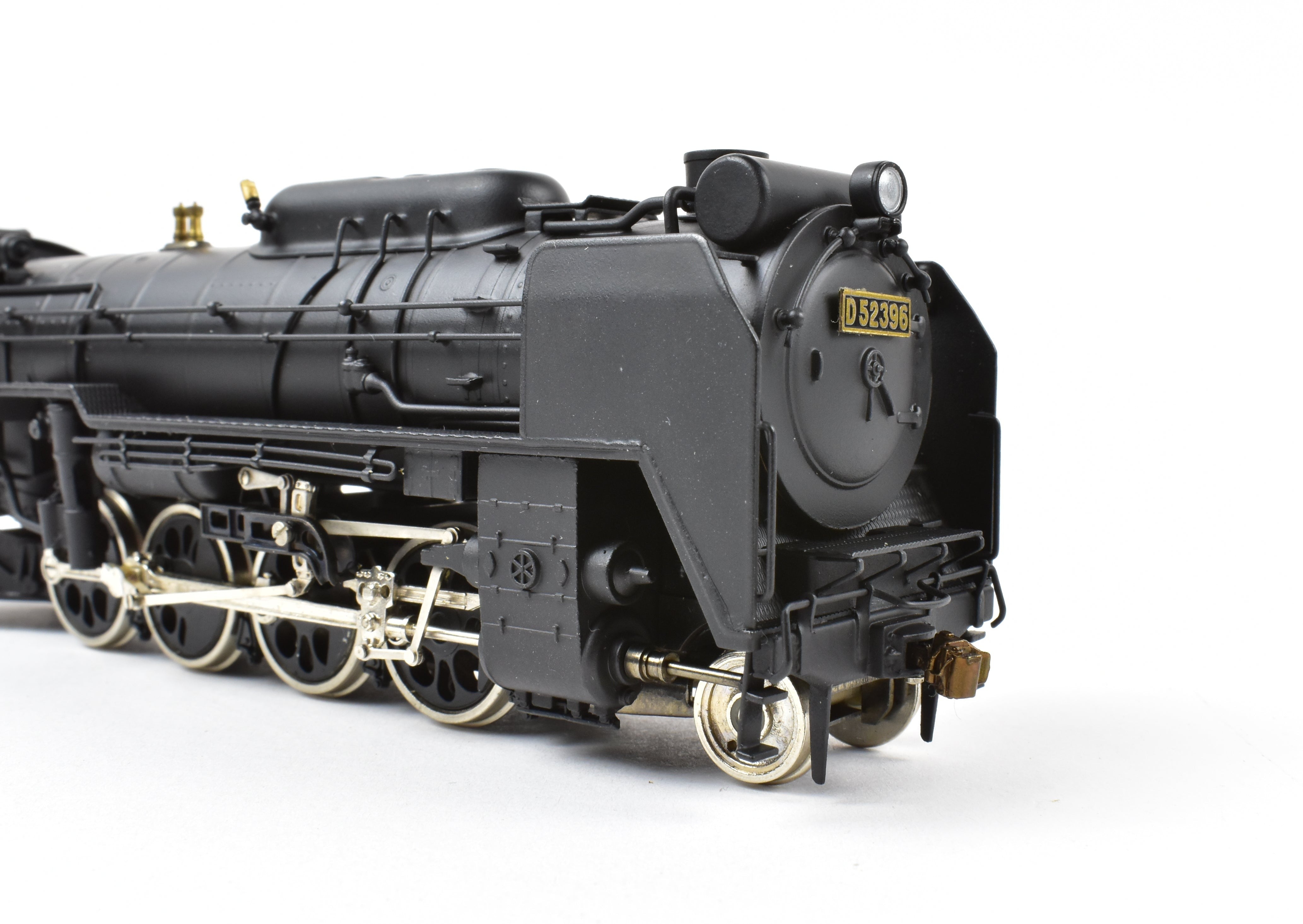 J Scale Model Train - Brass KTM - Katsumi JNR - Japanese National Railways D52 2-8-2 FP 1/80 Scale for HO Gauge Track
