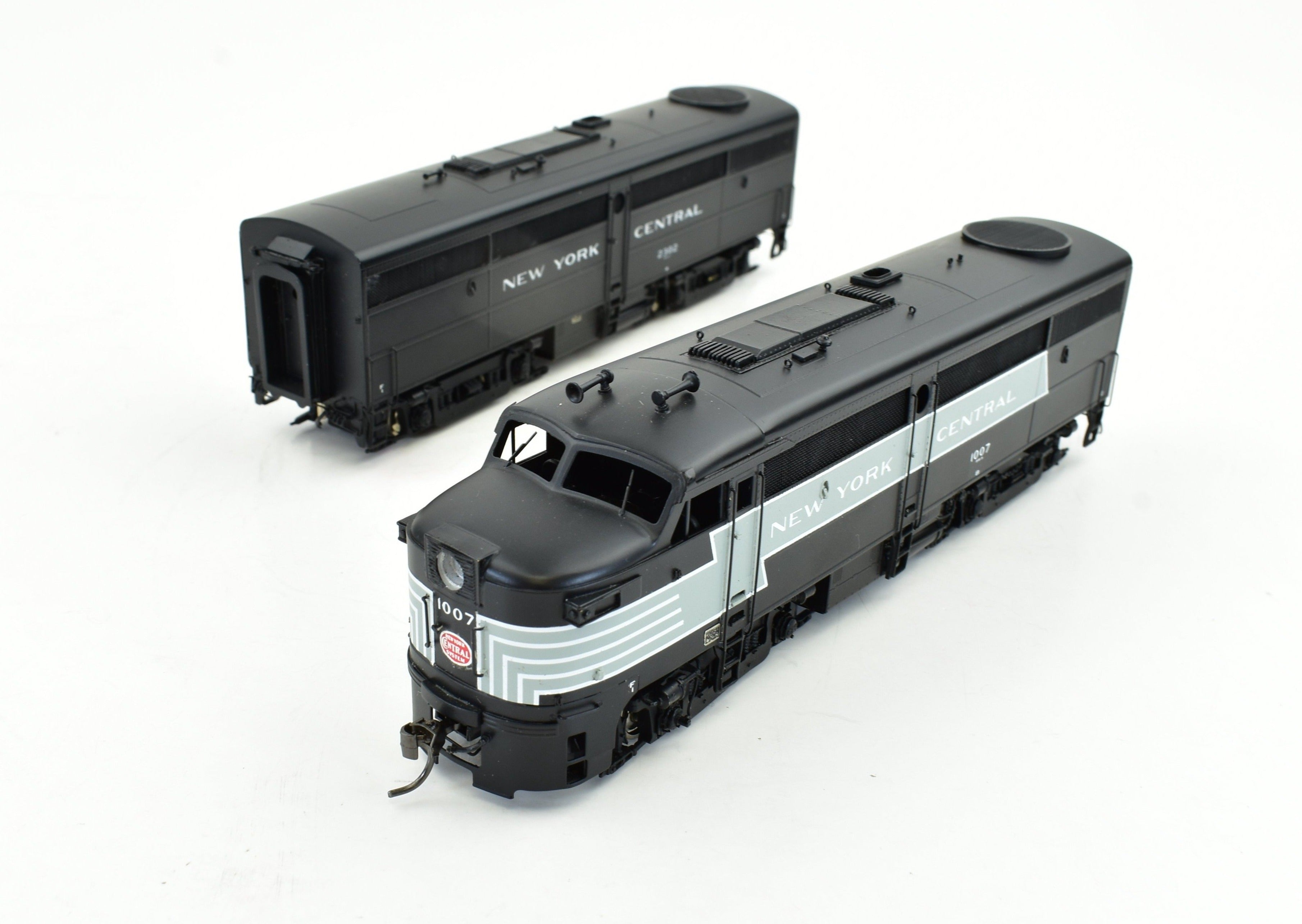 HO Scale Brass Key Imports New York Central ALCO FA - 1/FB - 1 Set Phase I Custom Series #72 Freight Version with Factory - Painted Finish from NYC