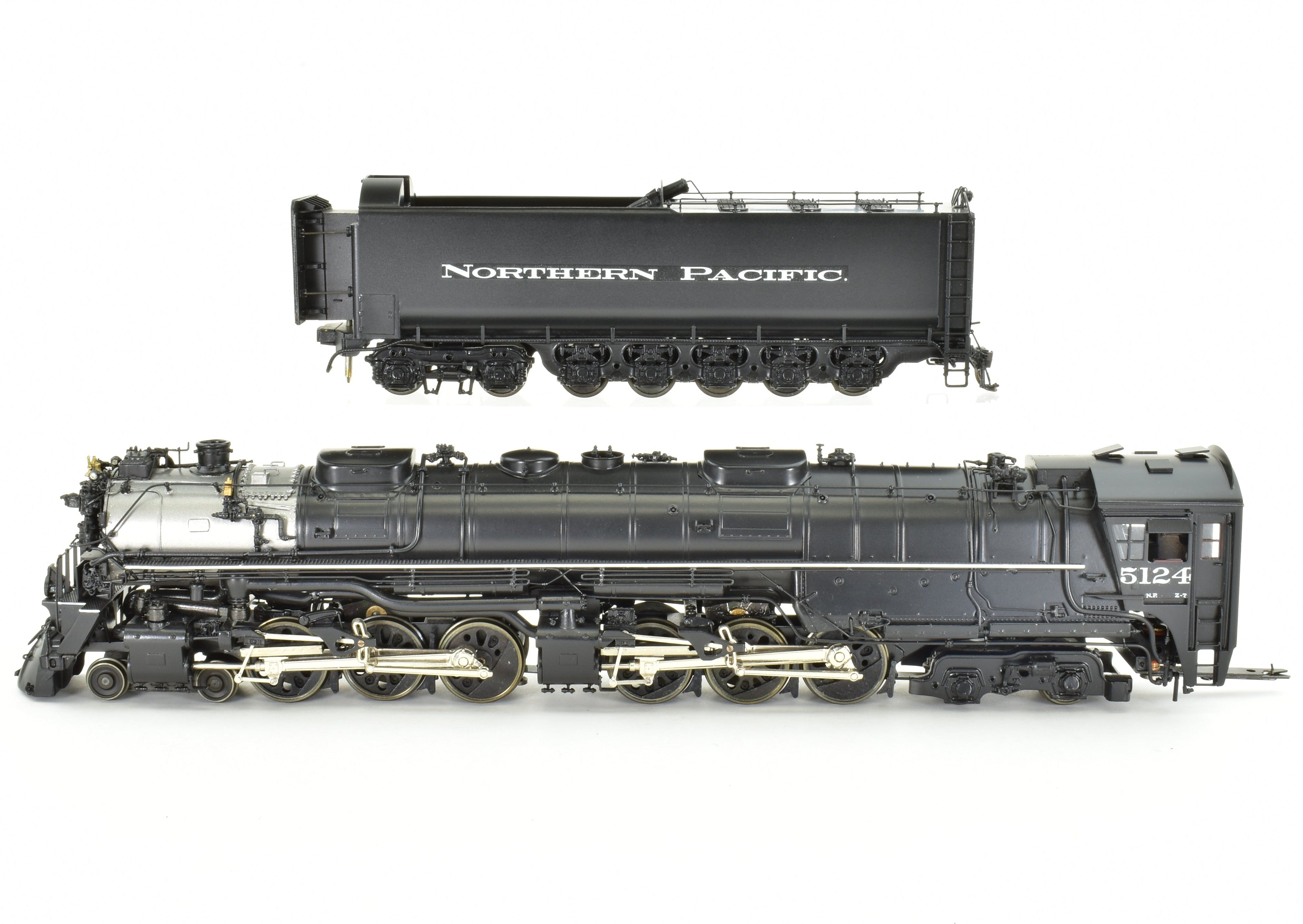 1995 HO Brass PFM - Tenshodo Northern Pacific Class Z-7 4-6-6-4 FP Model