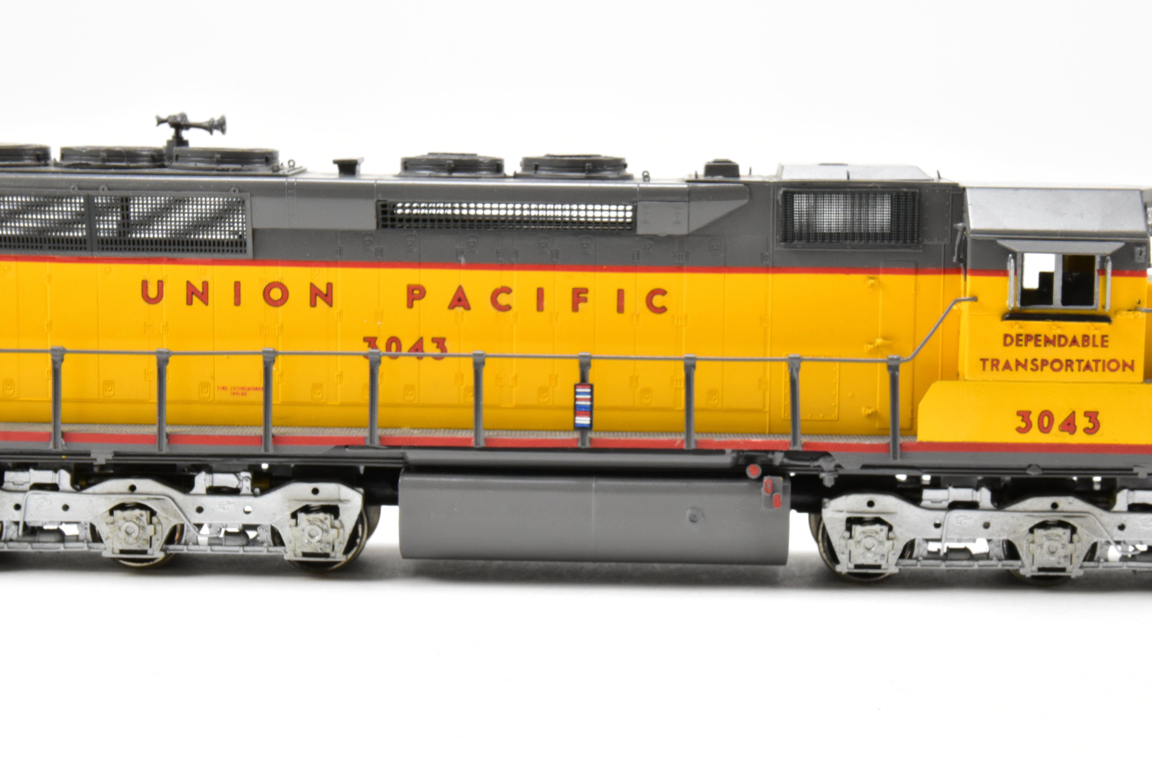 HO Brass OMI UP Union Pacific EMD SD40X 3043 with Flared Radiators