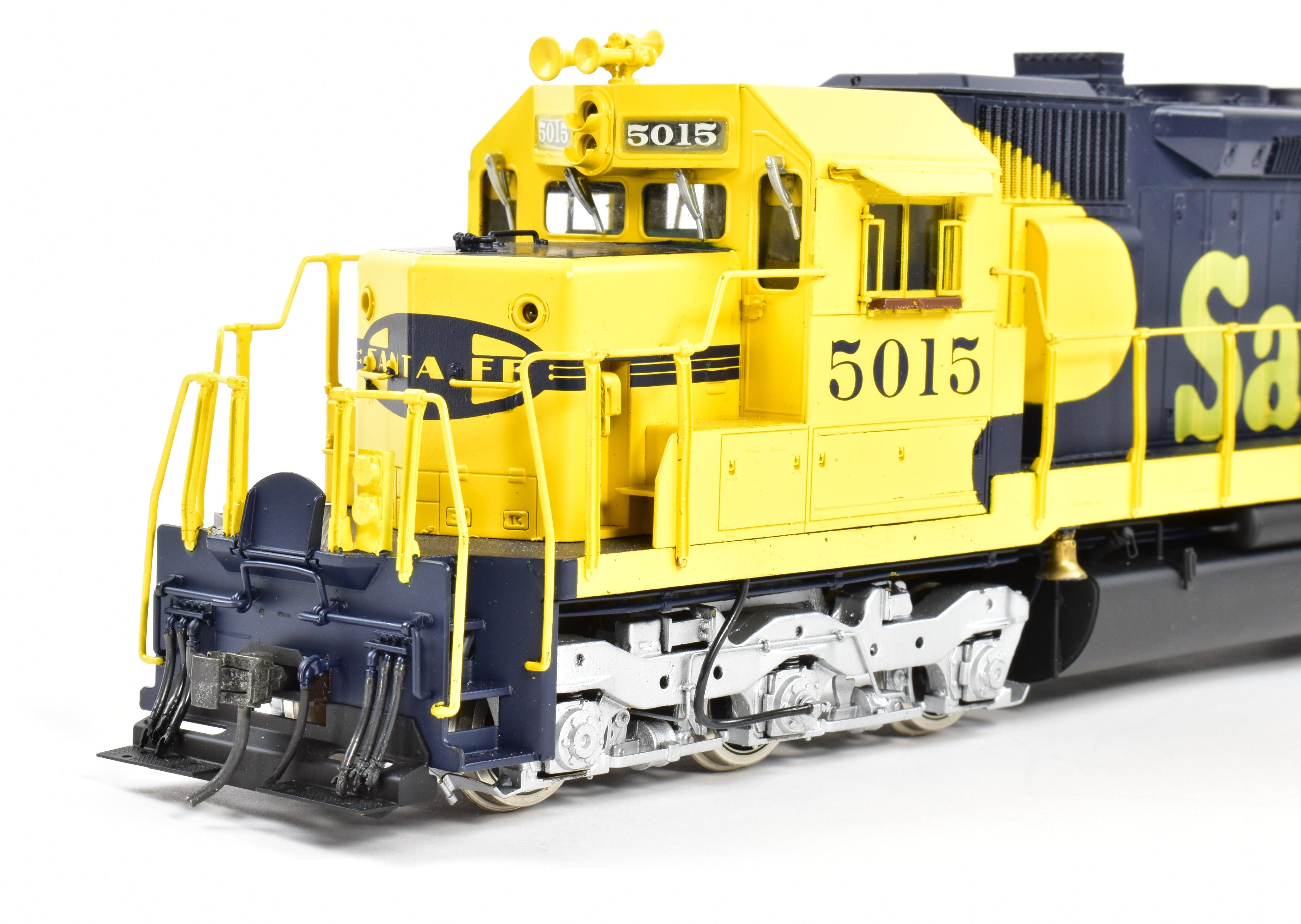 O Gauge Brass Precision Scale Co. ATSF - Santa Fe SD40 - 2 Model Locomotive #5015 with Factory Painting - A Rare Collectible