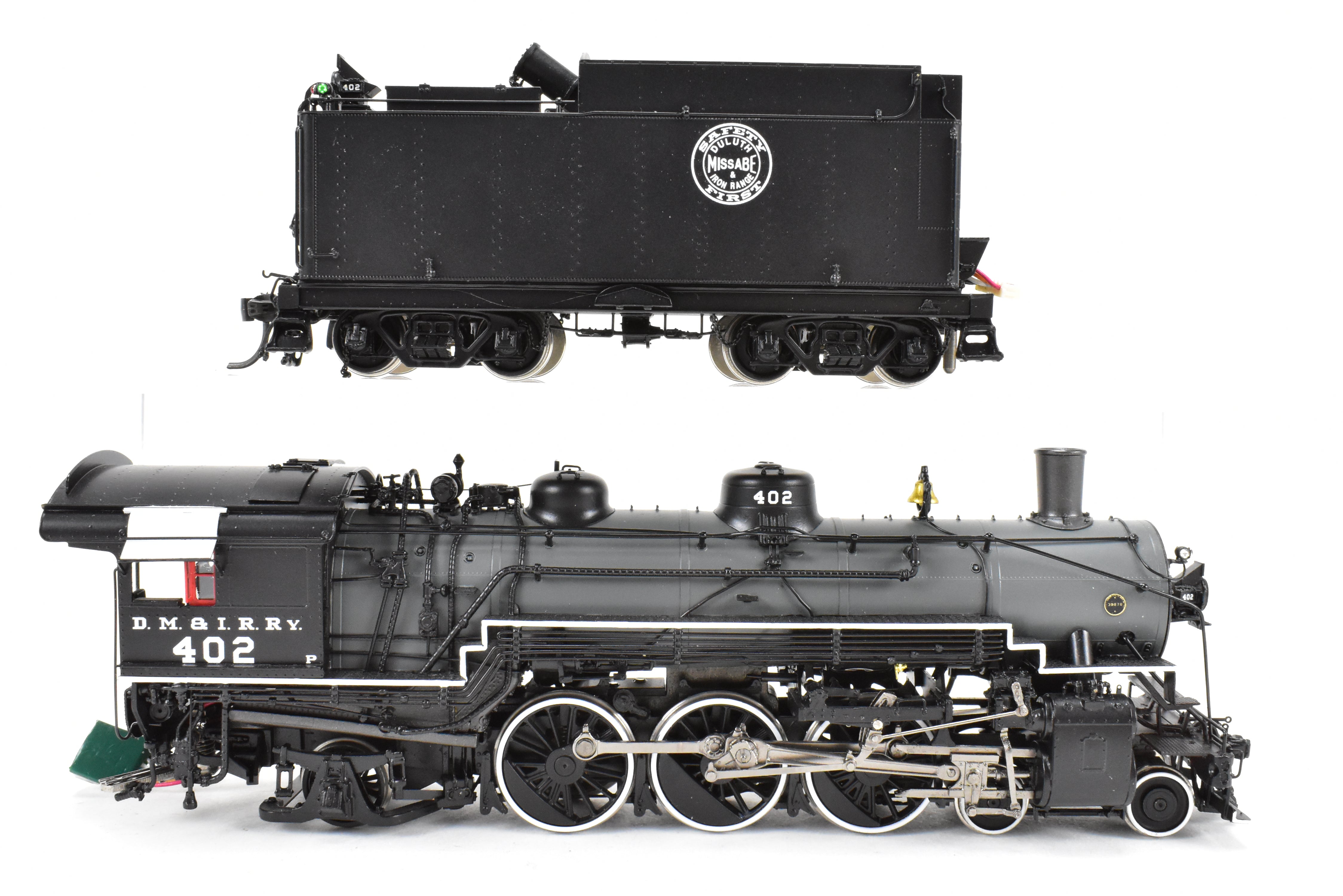 HO Brass DVP - DM&IR Class P 4-6-2 #402 Grey Boiler with TCS DDC and Sound