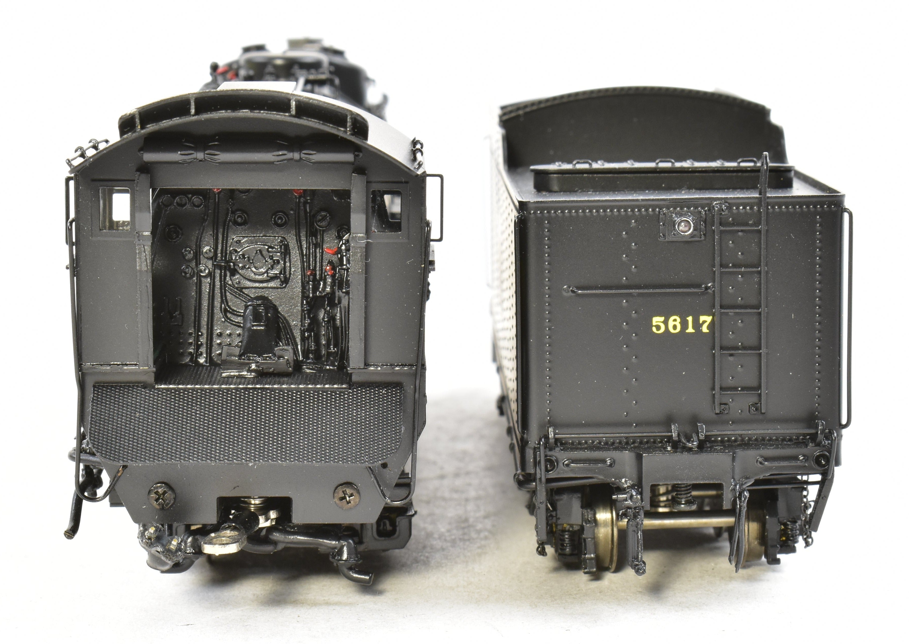 HO Scale Brass Oriental Limited CB&Q Burlington Route O - 5a 4 - 8 - 4 Factory - Painted Locomotive #5617