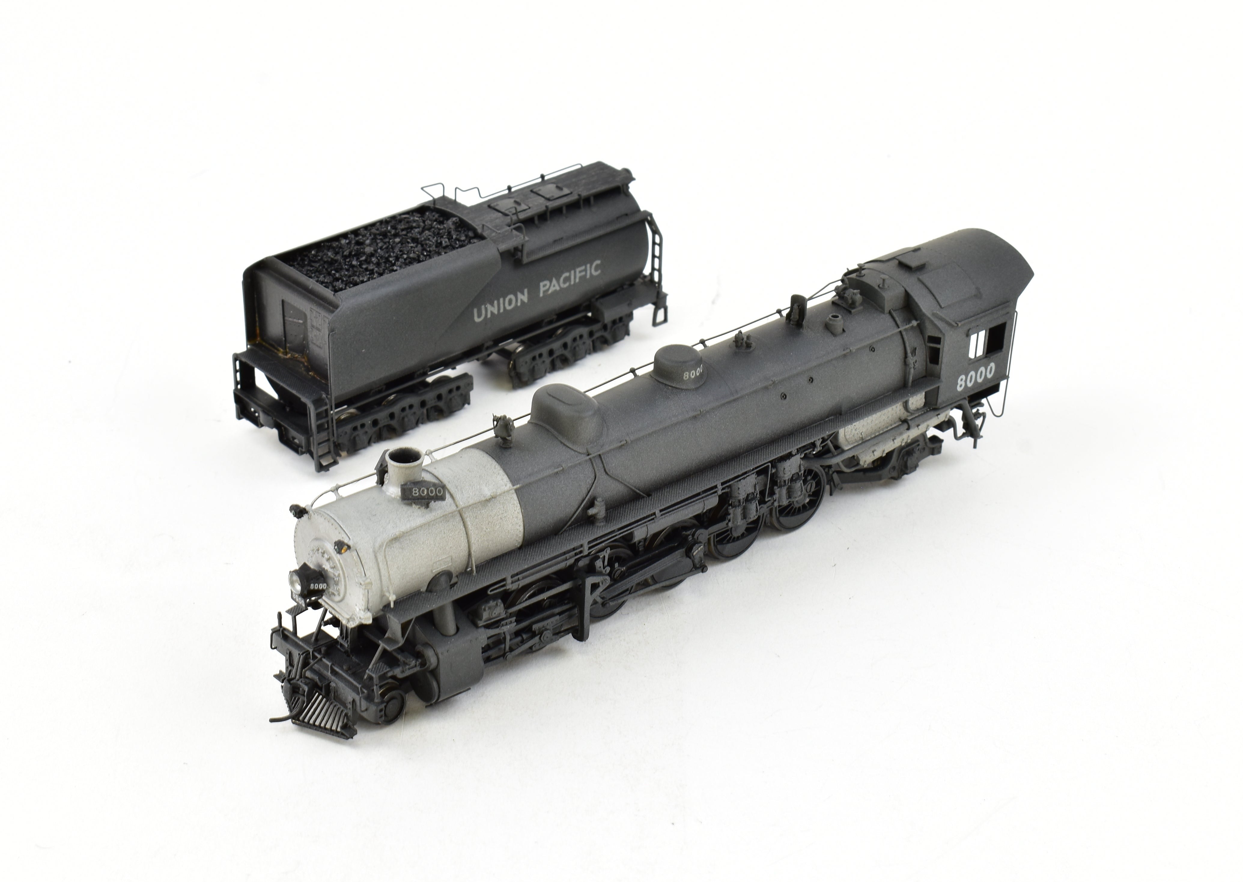 HO Scale Brass Model Train - Westside Model Co. Union Pacific 8000 Class 4 - 10 - 2 Custom Painted Locomotive No. 8000
