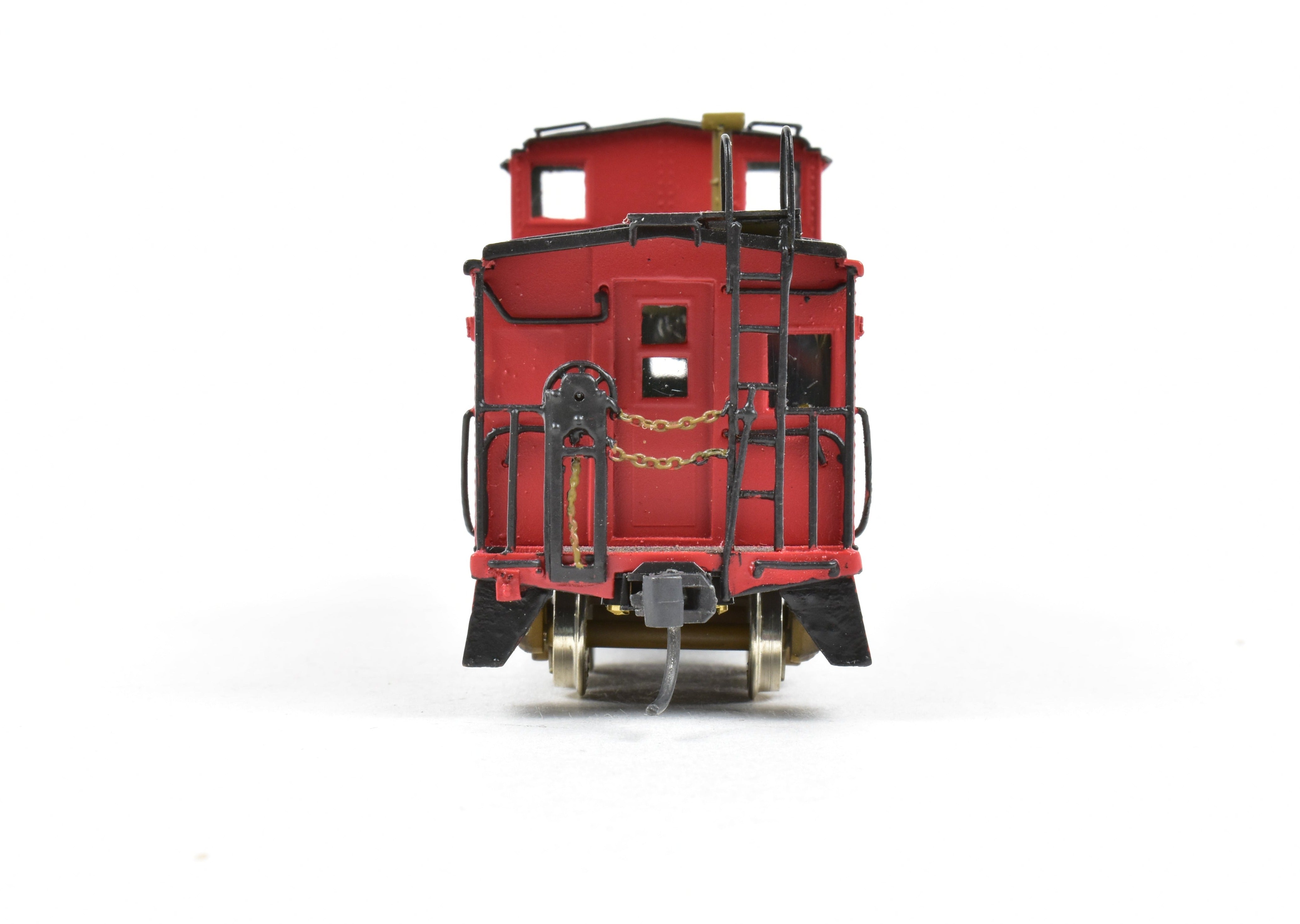 HO Brass OMI Norfolk & Western Private Road Steel Caboose Model by Overland Models