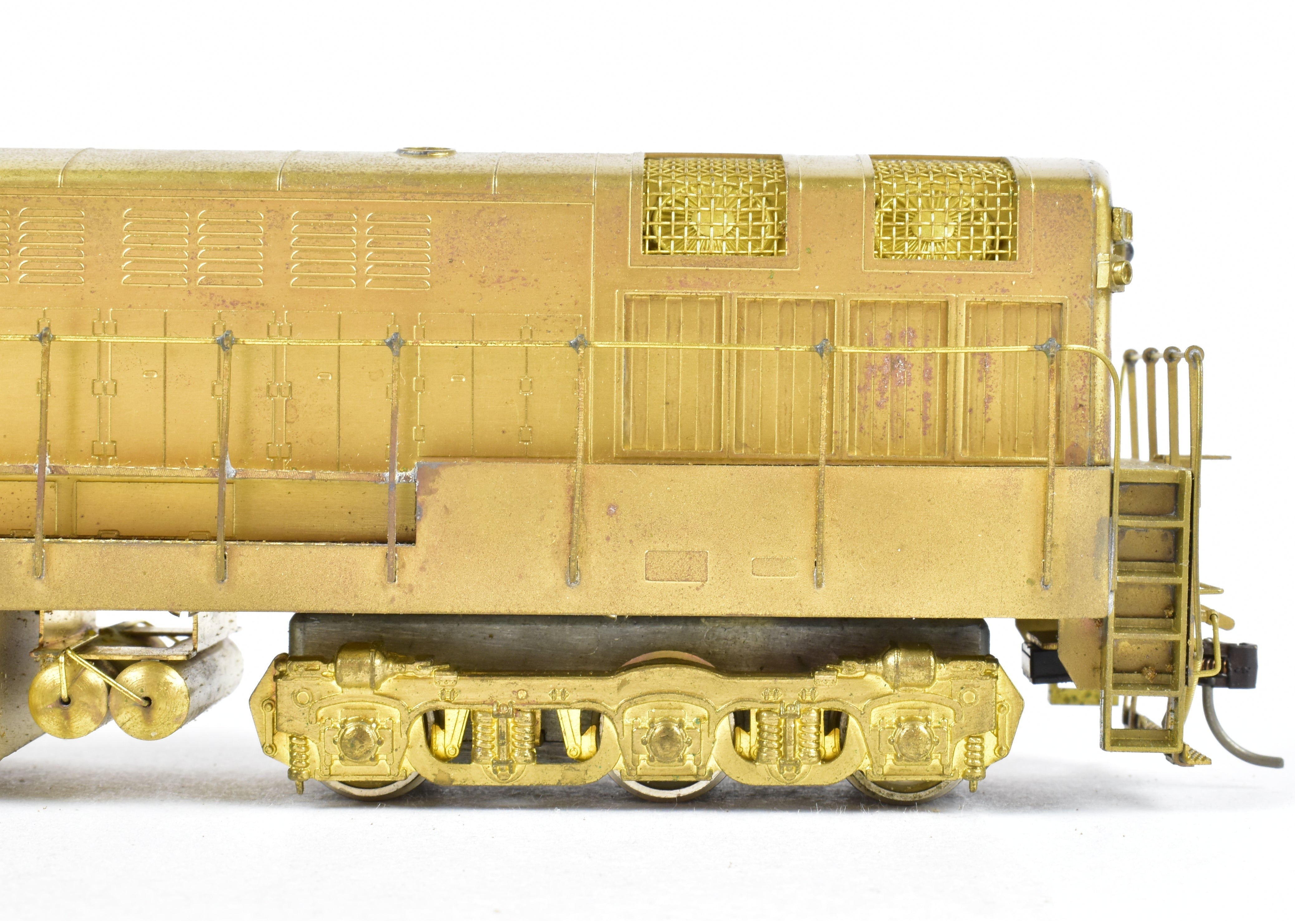 1969 HO Brass Red Ball Fairbanks Morse FM H - 24 - 66 Trainmaster Model