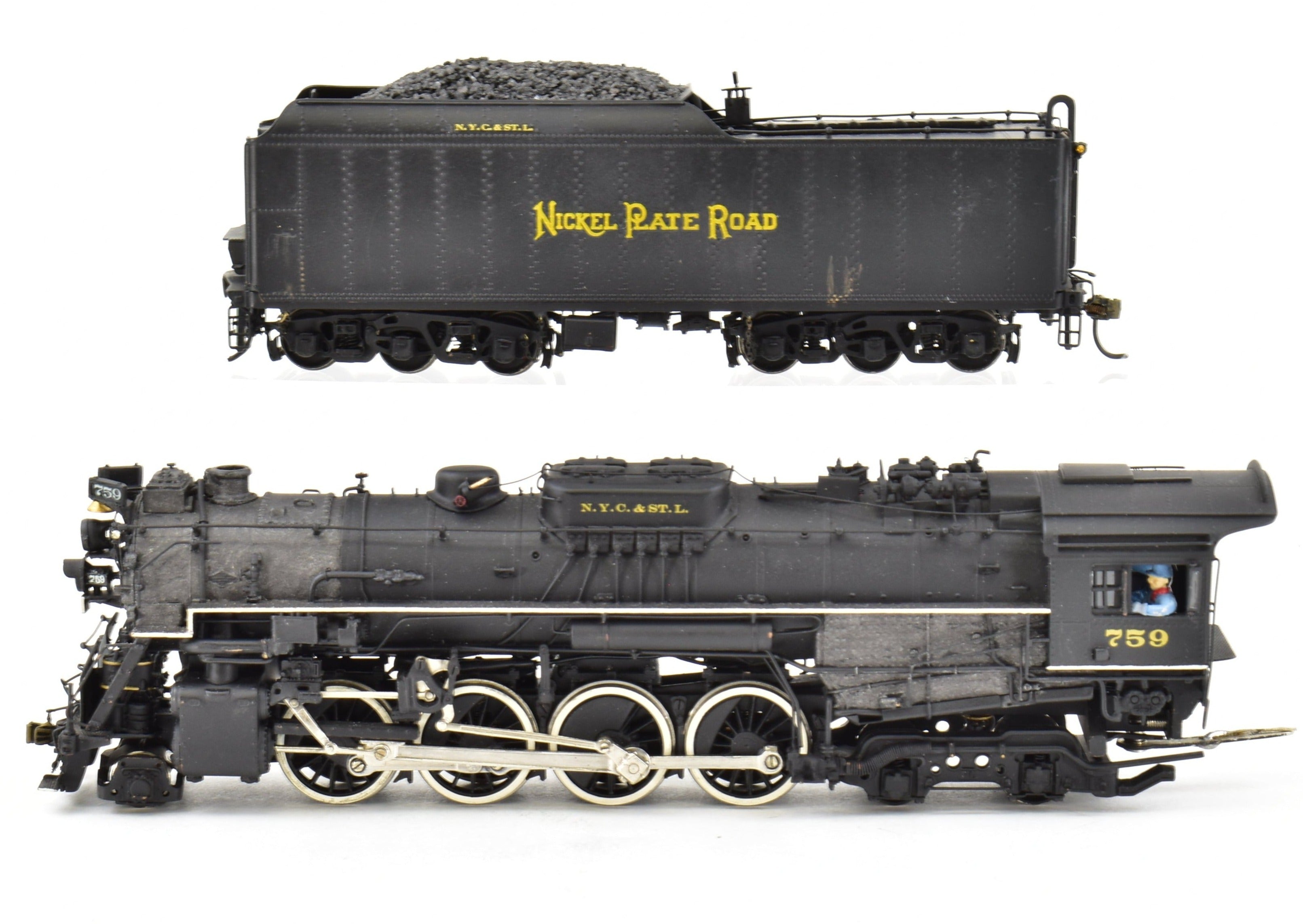 HO Brass OMI - Overland Models NKP S-2 2-8-4 Berkshire #759