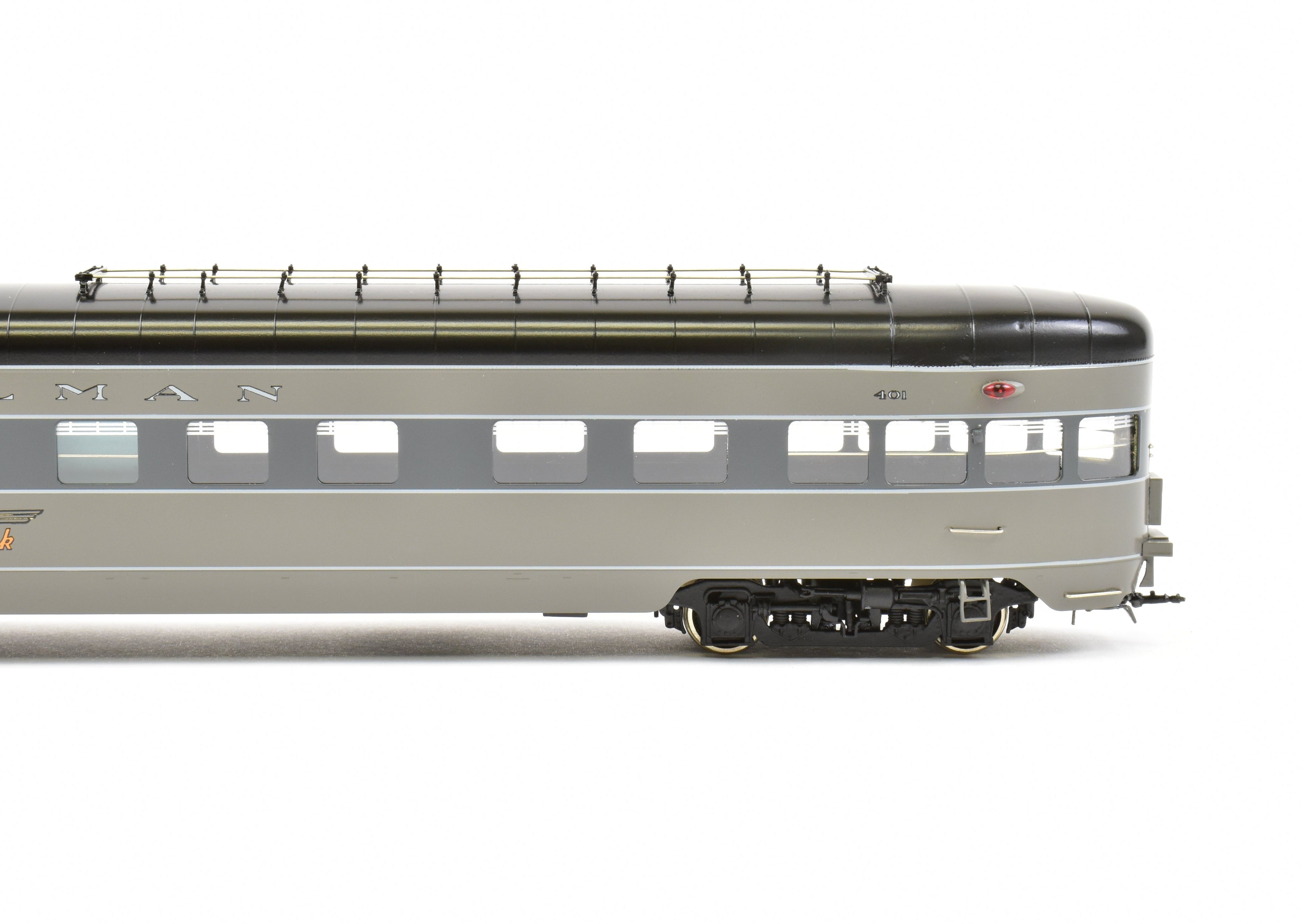 HO Scale Brass Model Train Set - Challenger Imports SP Southern Pacific 1941 Lark 9 - Car Collection Featuring Various Car Types