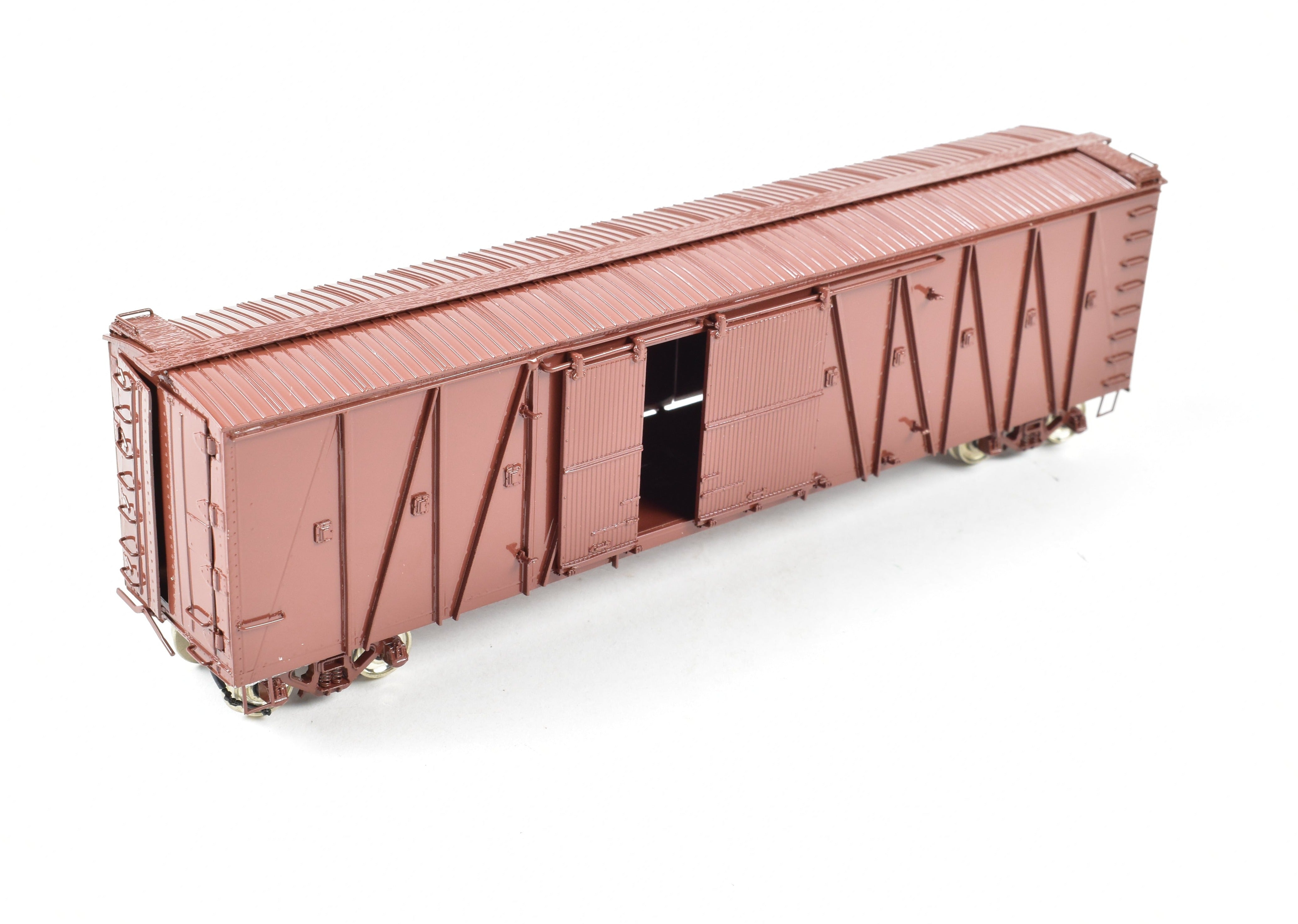 HO Scale Brass Model Auto Boxcar - OMI (Overland Models, Inc.) Union Pacific A-50-4 50-Foot Auto Boxcar from 1919 to 1960s