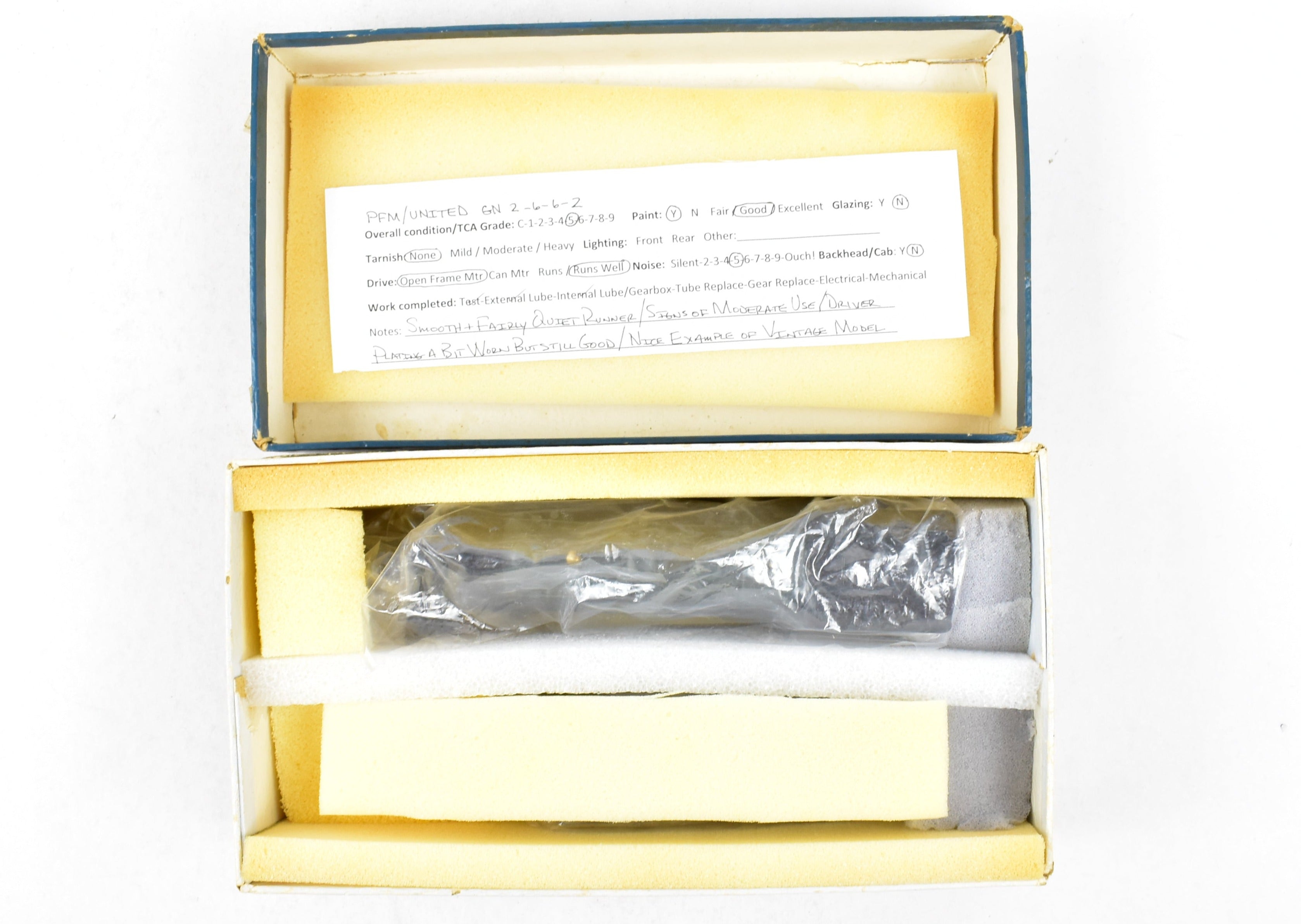 HO Scale Brass Model Train - PFM - United GN Great Northern L - 2 Class 2 - 6 - 6 - 2 Crown Model CP No. 1820 for Model Train Enthusiasts