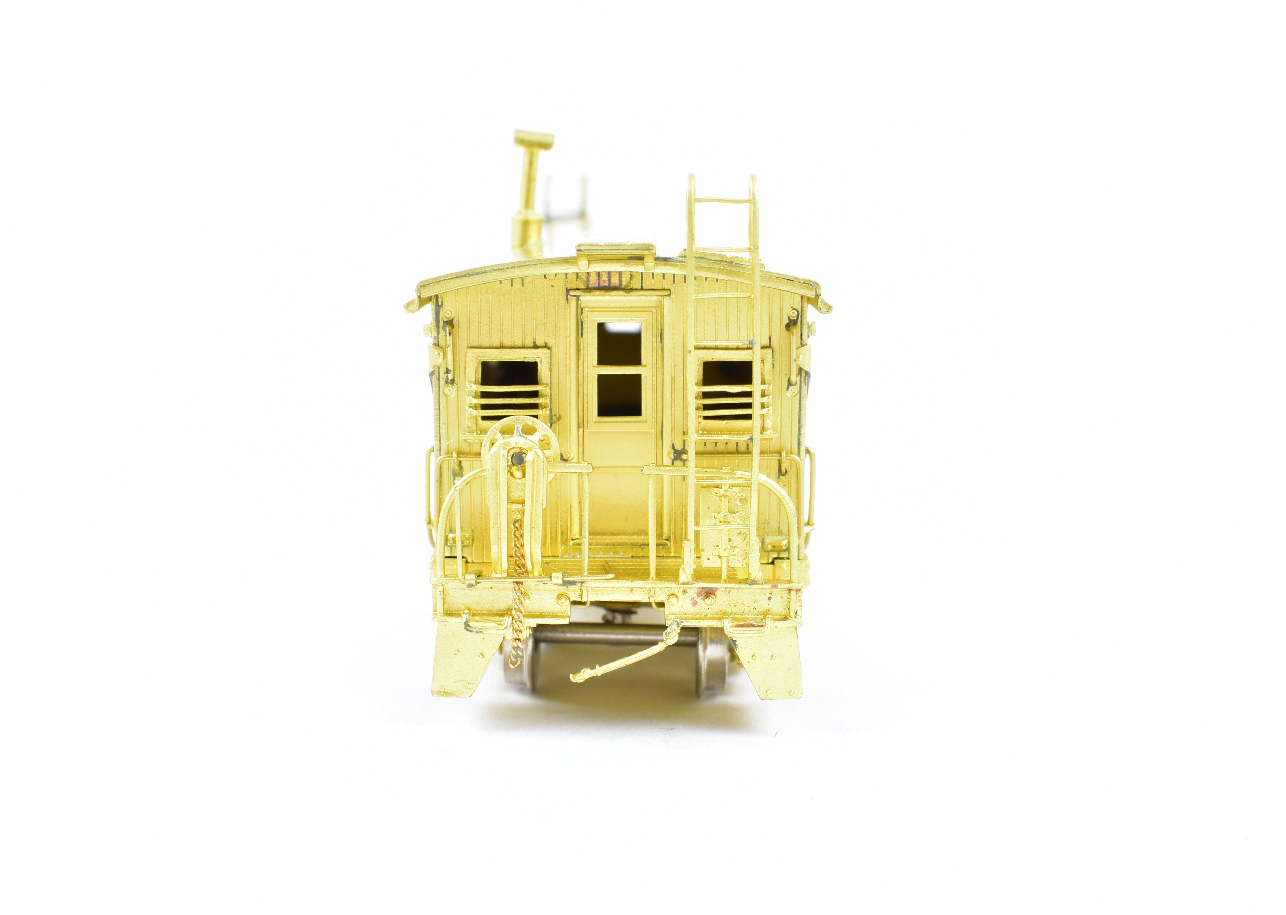 HO Scale Brass OMI - Overland Models, Inc. Delaware & Hudson (D&H) Wood Sheath Transfer Caboose without Cupola Model Train