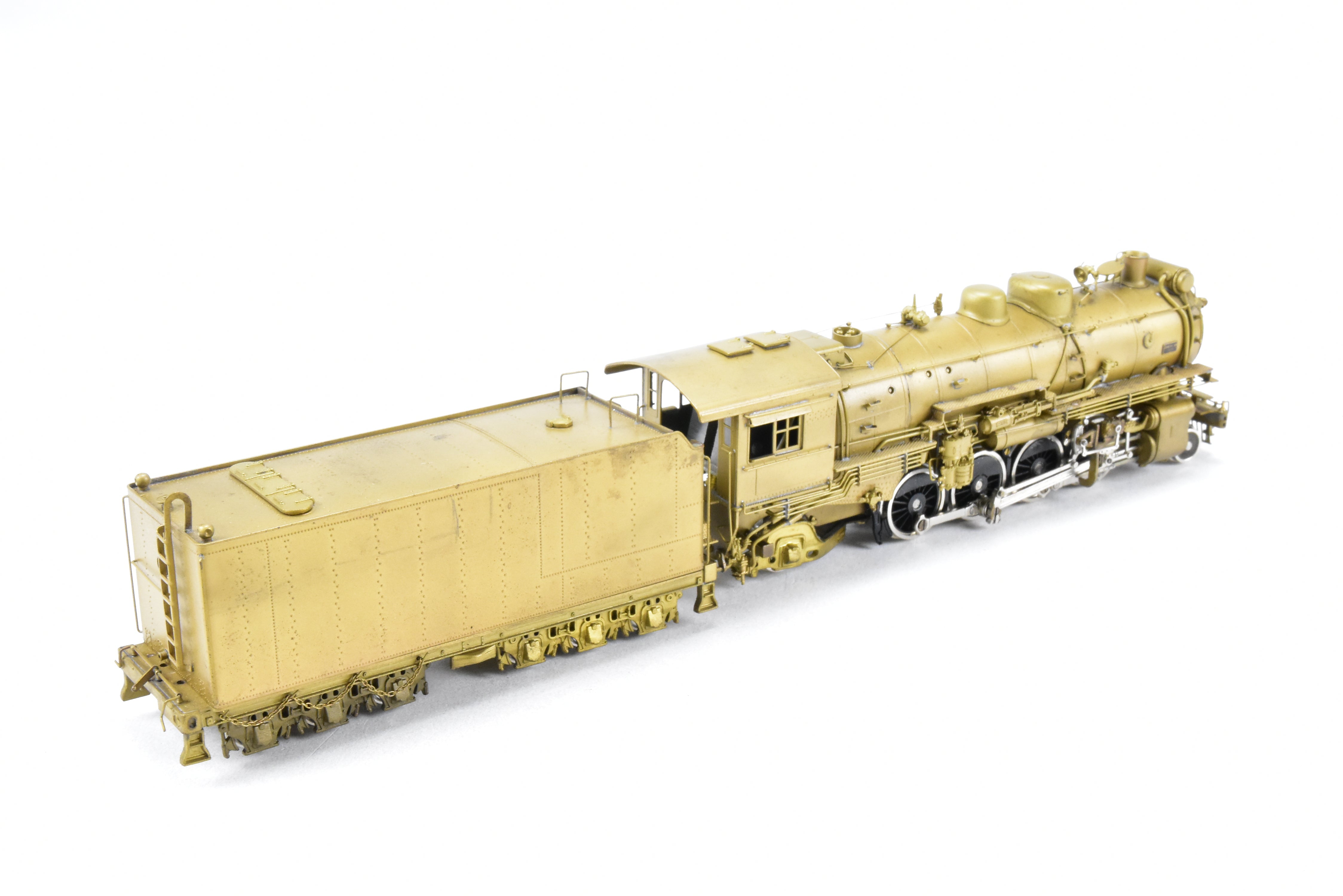 HO Scale Brass PFM United Western Pacific MK - 60 2 - 8 - 2 Mikado Locomotive Model