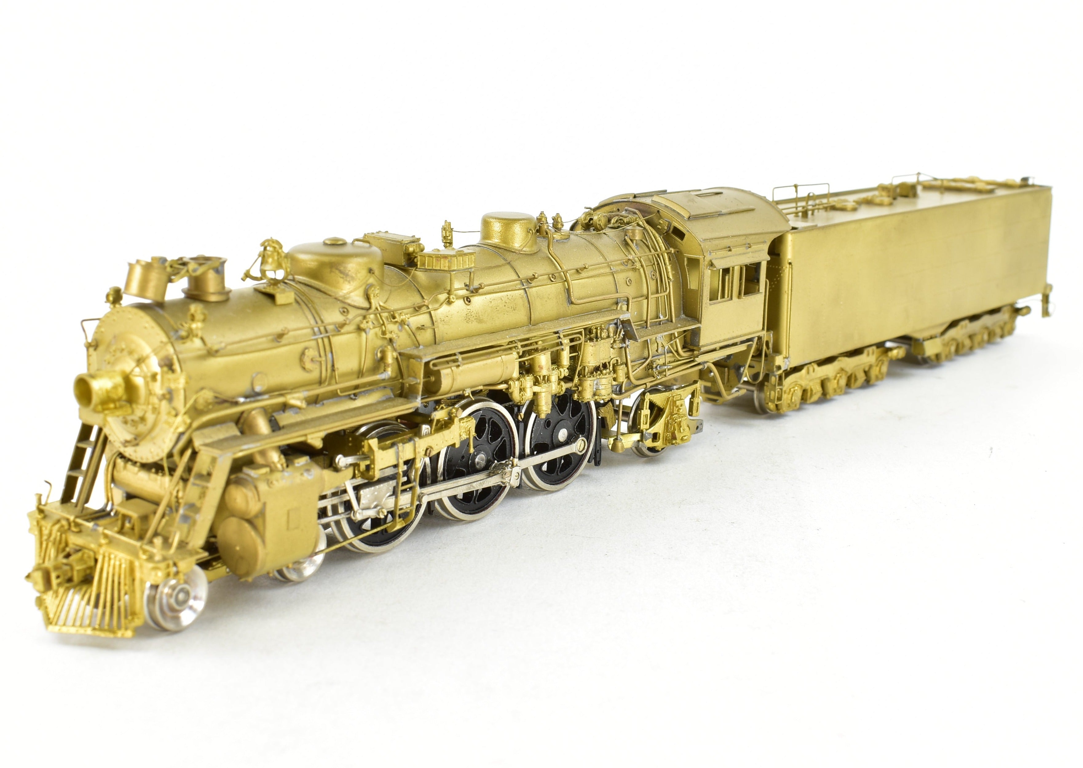 HO Scale Brass ATSF - Santa Fe 3400 4-6-2 Pacific Locomotive by Key Imports