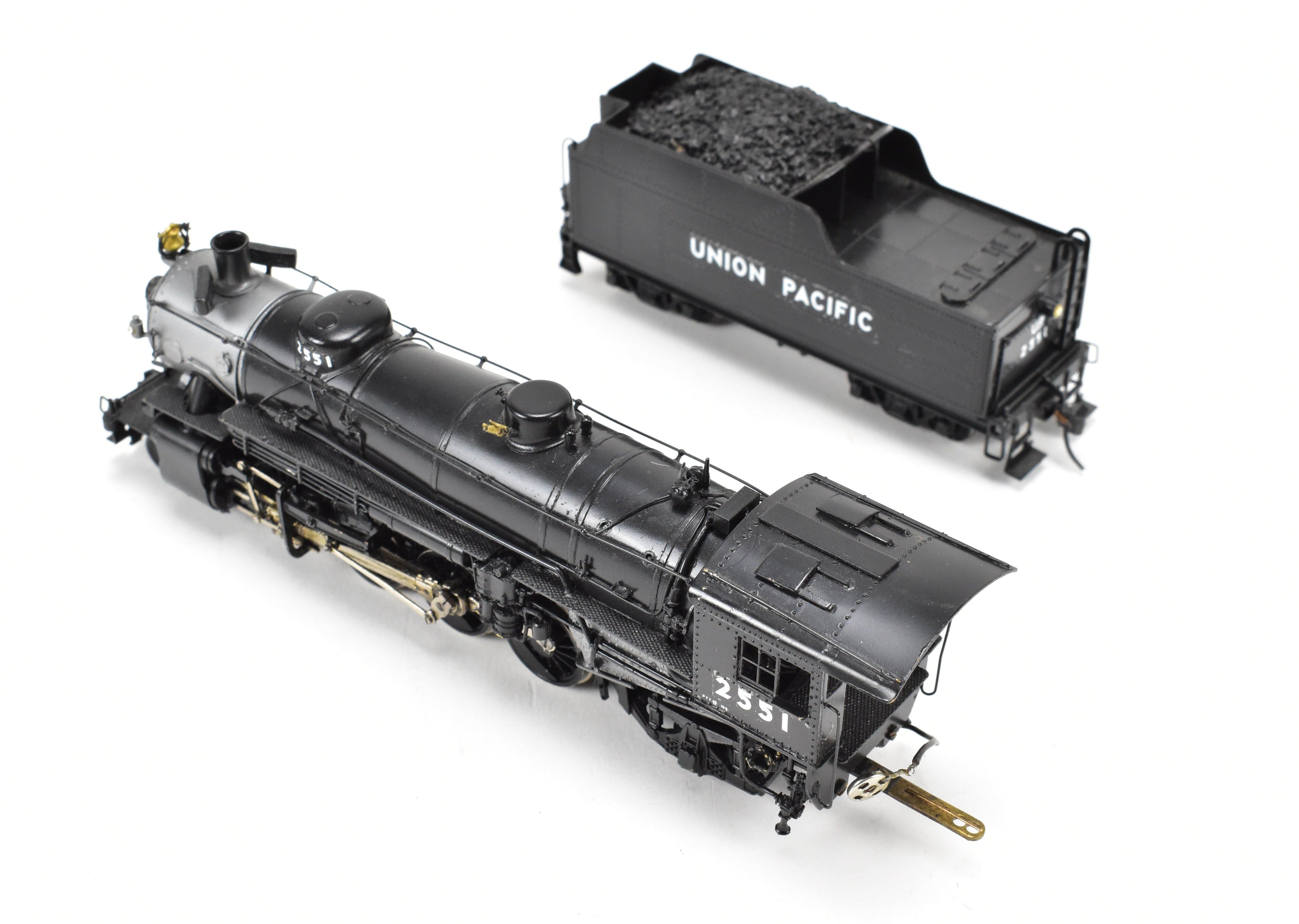 HO Scale Brass PFM - United Union Pacific USRA 2-8-2 #2551 with Can Motor Upgrade