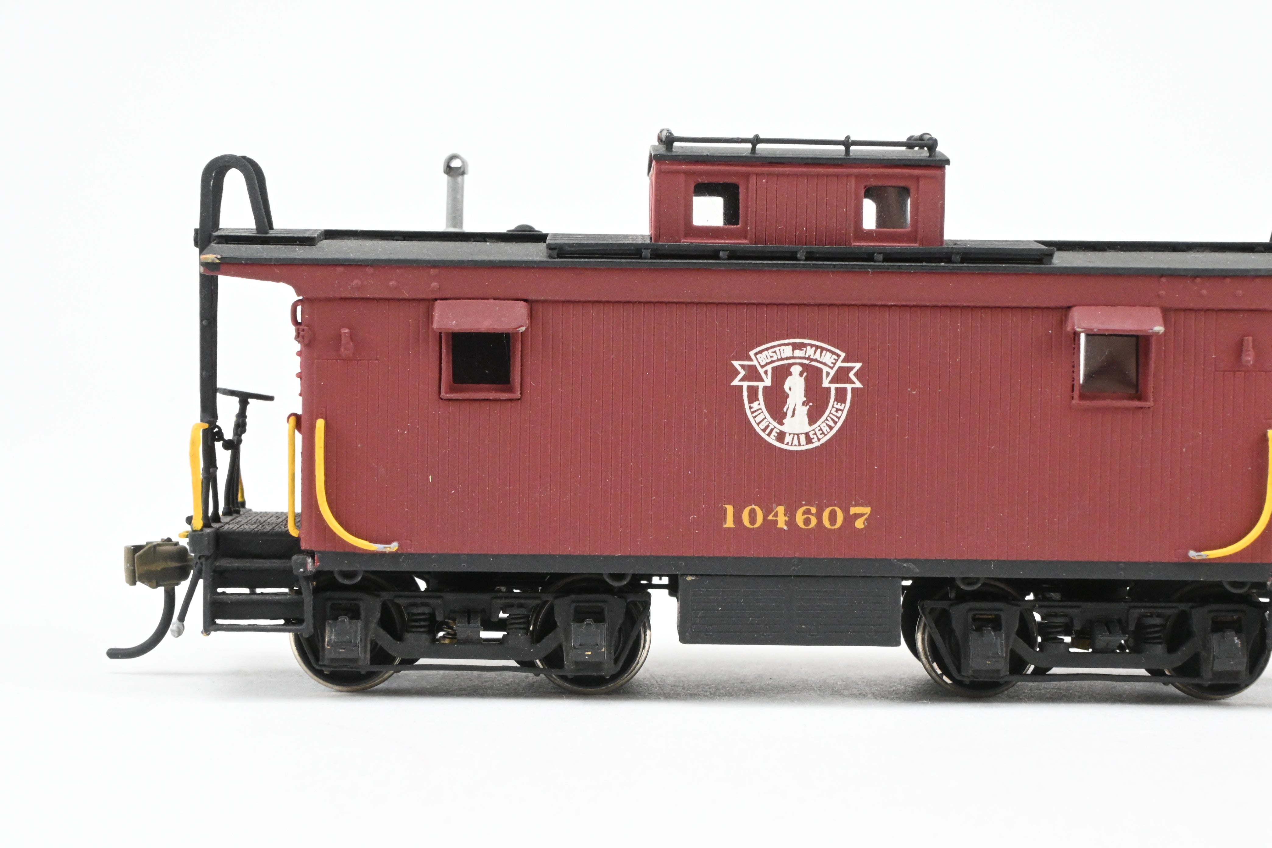 OMI Overland Models, Inc. Custom Painted B&M Boston & Maine Wood Caboose #104647