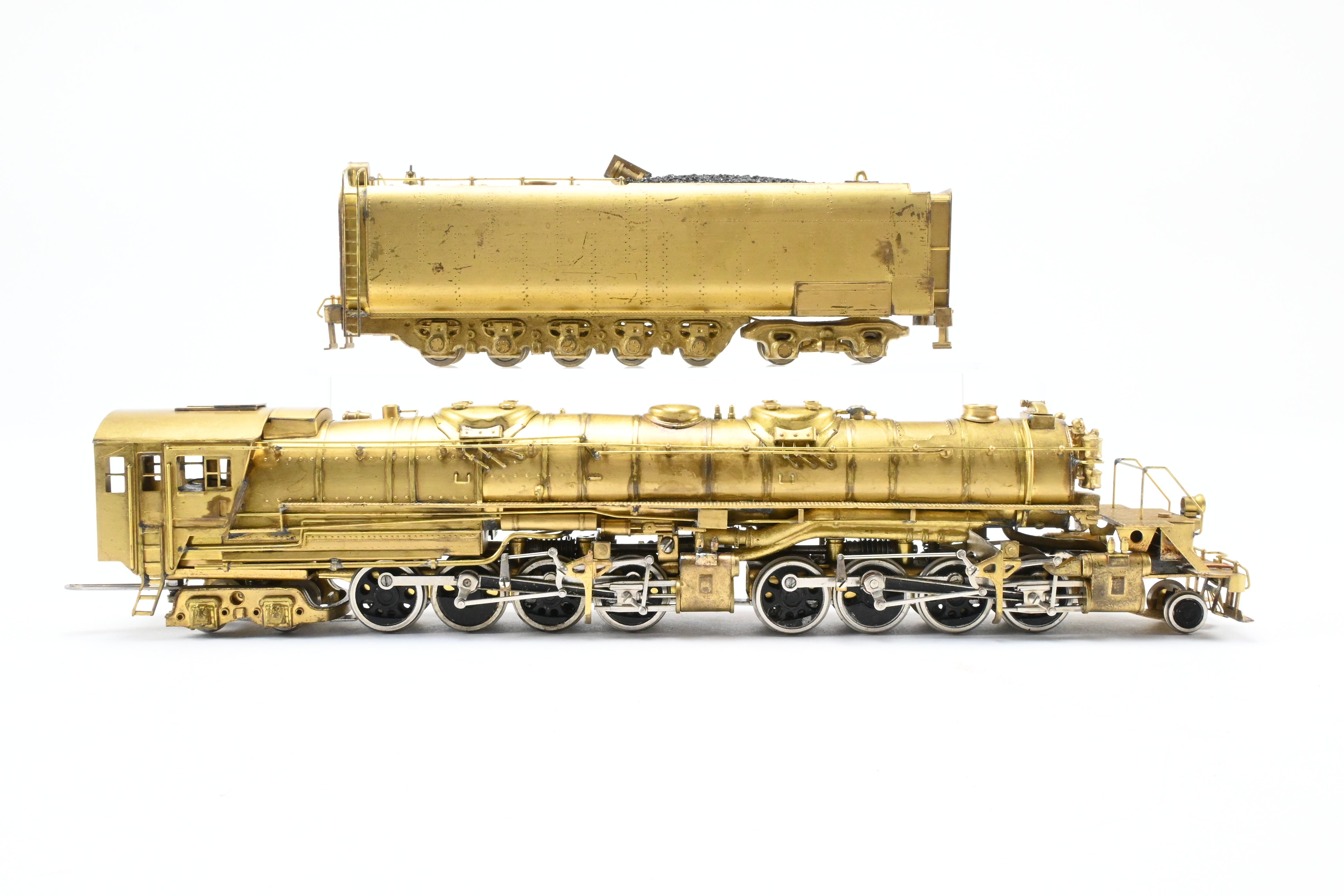 HO Scale Brass Model Train - Akane Duluth, Missabe, & Iron Range M - 4 2 - 8 - 8 - 4 Yellowstone from the 1963 Run