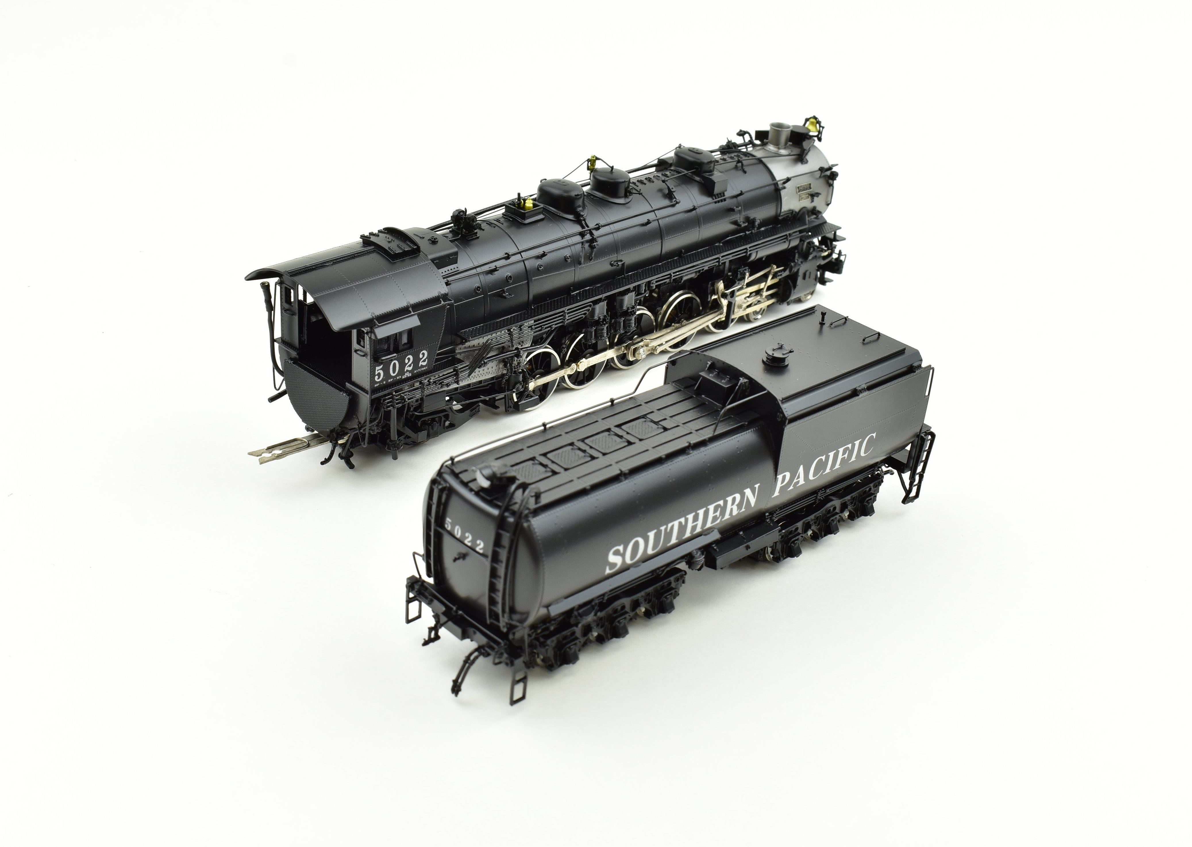 HO Scale Brass Precision Scale Co. SP 4-10-2 Factory Painted Locomotive #5022