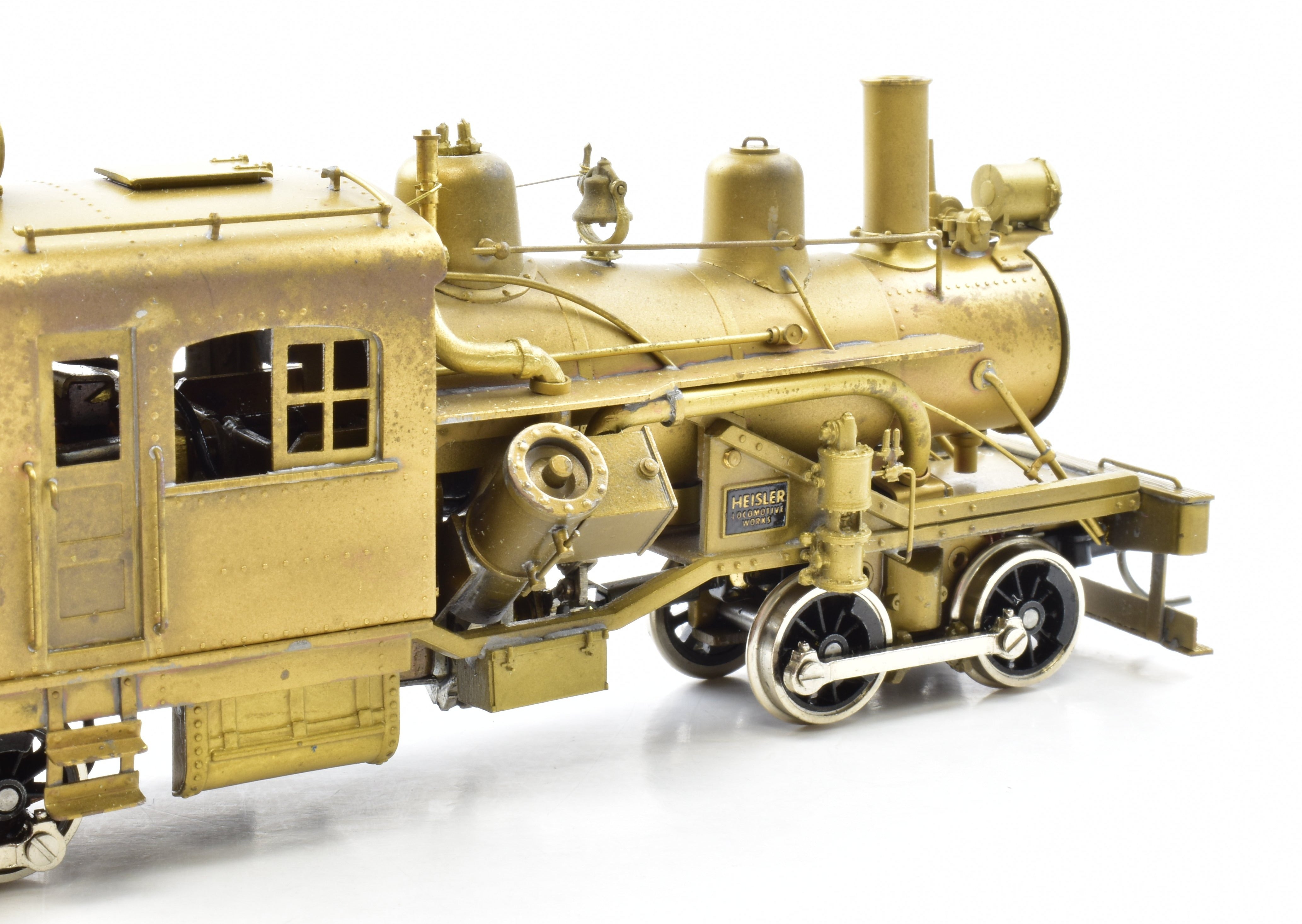 HO Scale Brass PFM - United 65 - Ton Heisler Geared Logging Locomotive Model for Railroad Enthusiasts