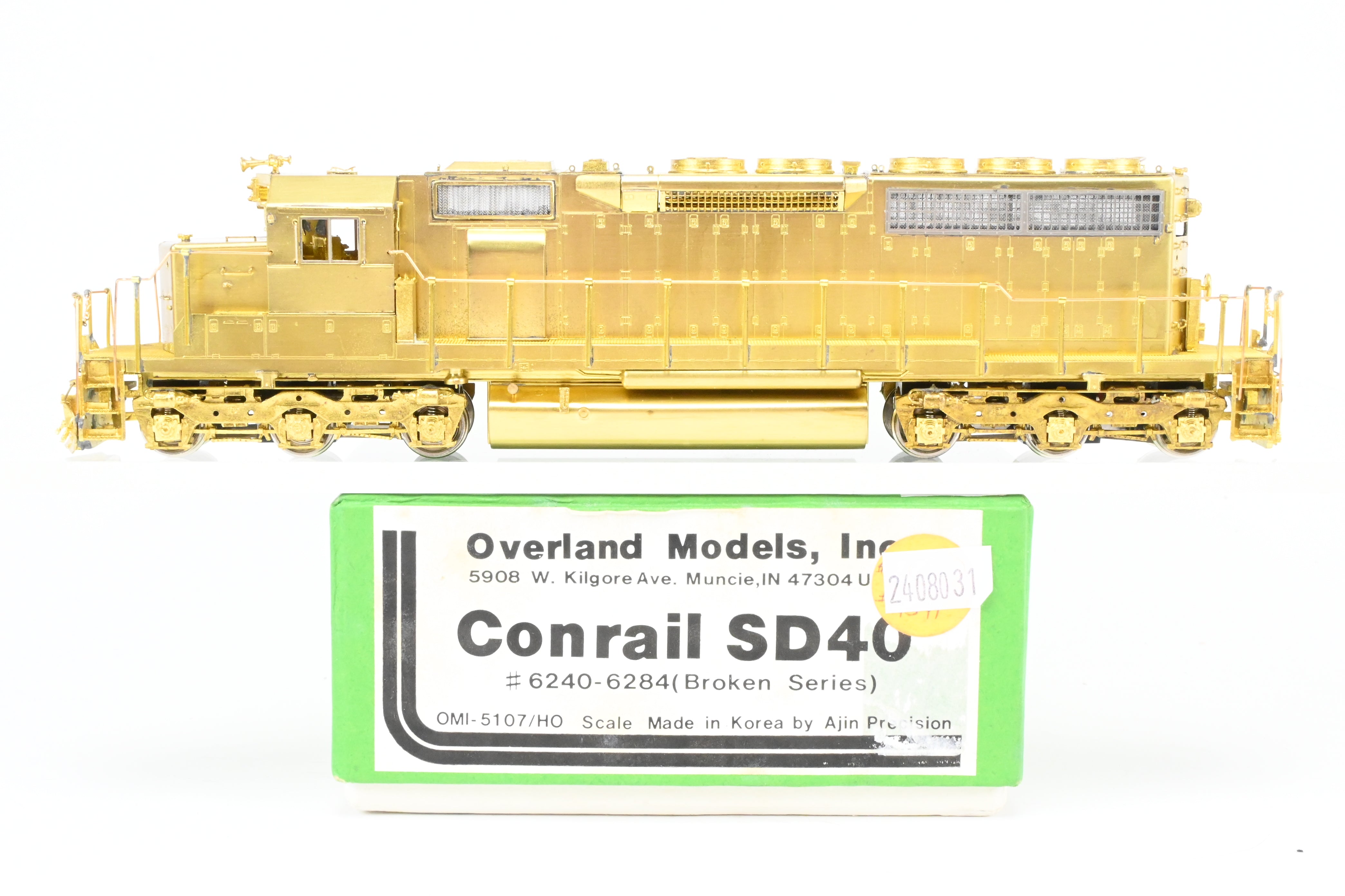 HO Brass OMI Overland Models Conrail EMD SD40 Broken Series 6280 - 6284