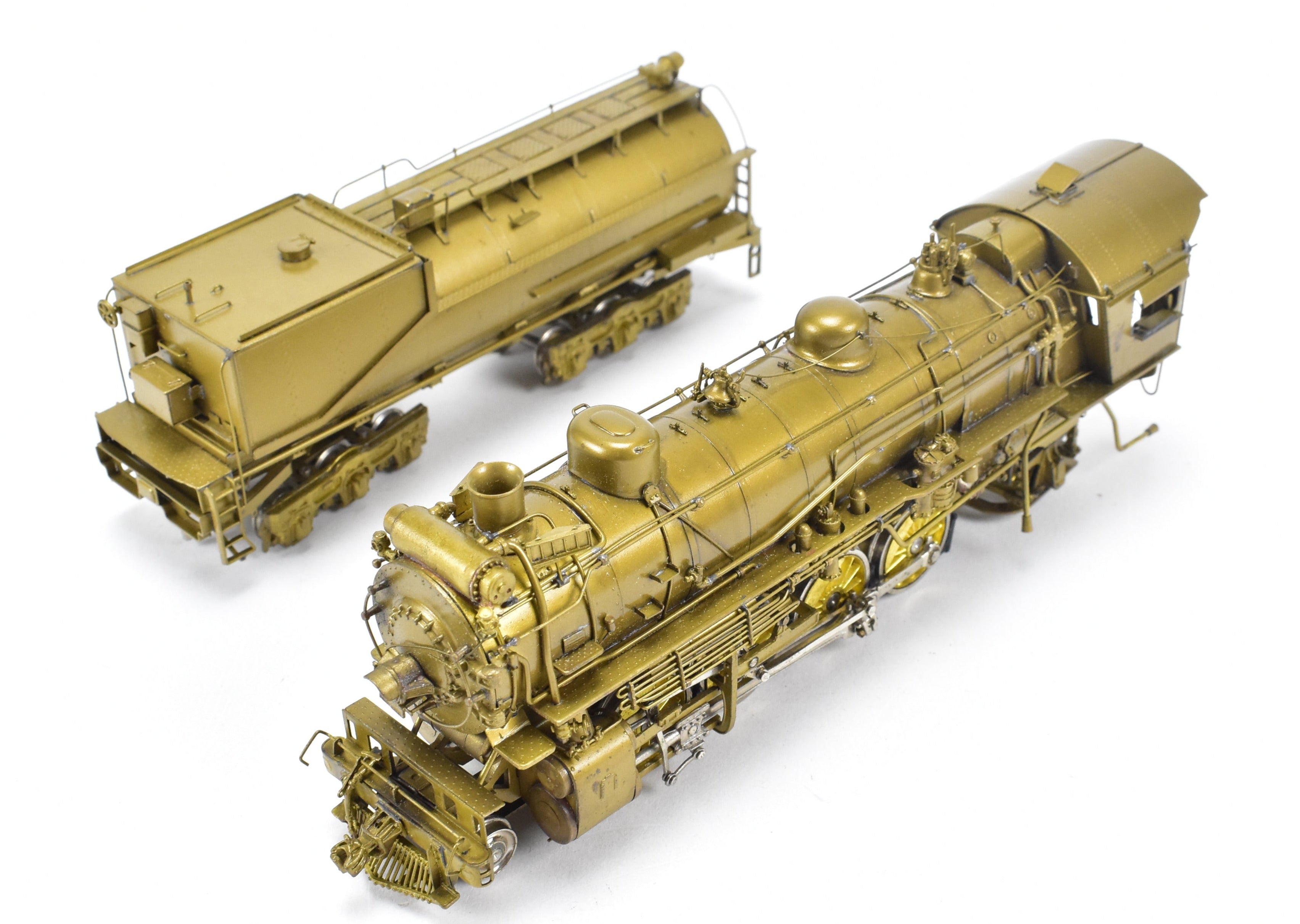 HO Scale Brass ALCO Model Train Southern Pacific MK - 6 2 - 8 - 2 Locomotive Upgraded with NWSL Gearbox