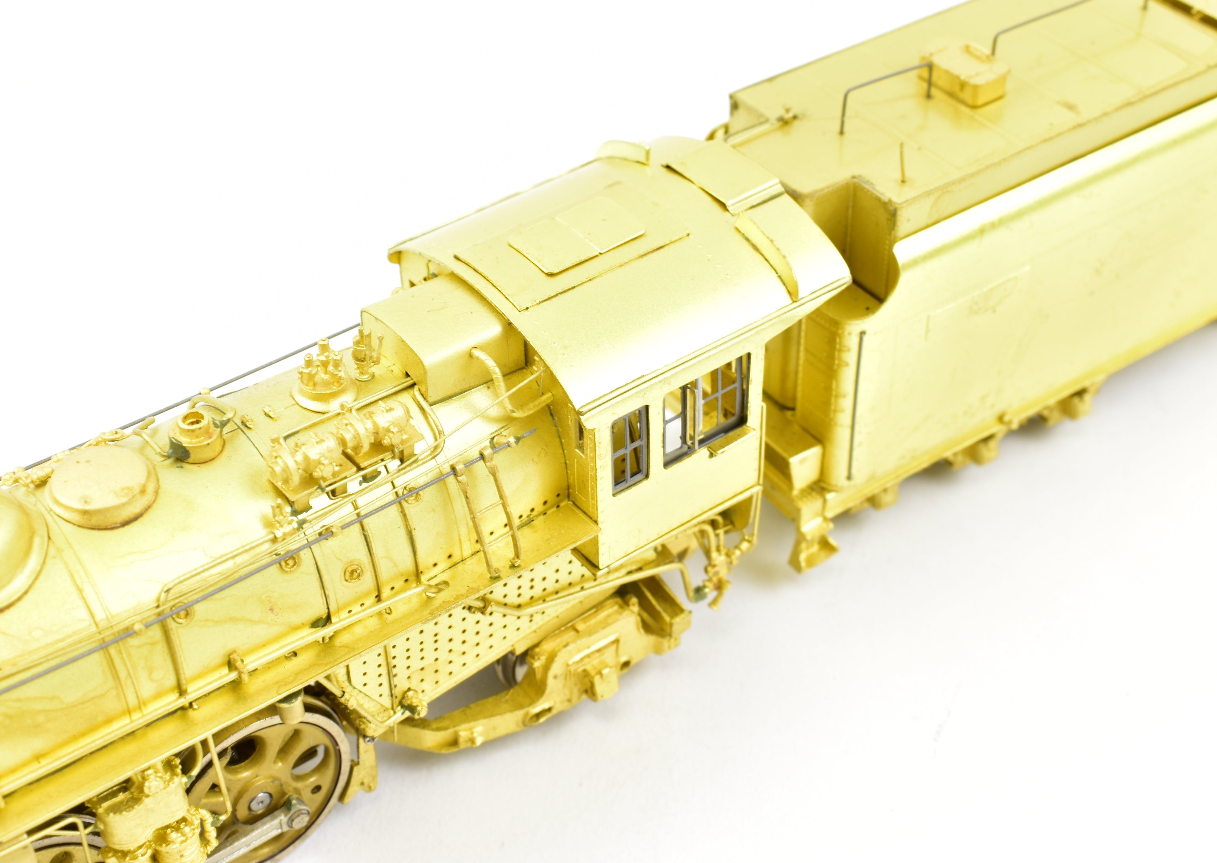 HO Scale Brass Model Train - Overland Models C&NW Chicago & North Western E2a 4-6-2 Pacific Locomotive Replica