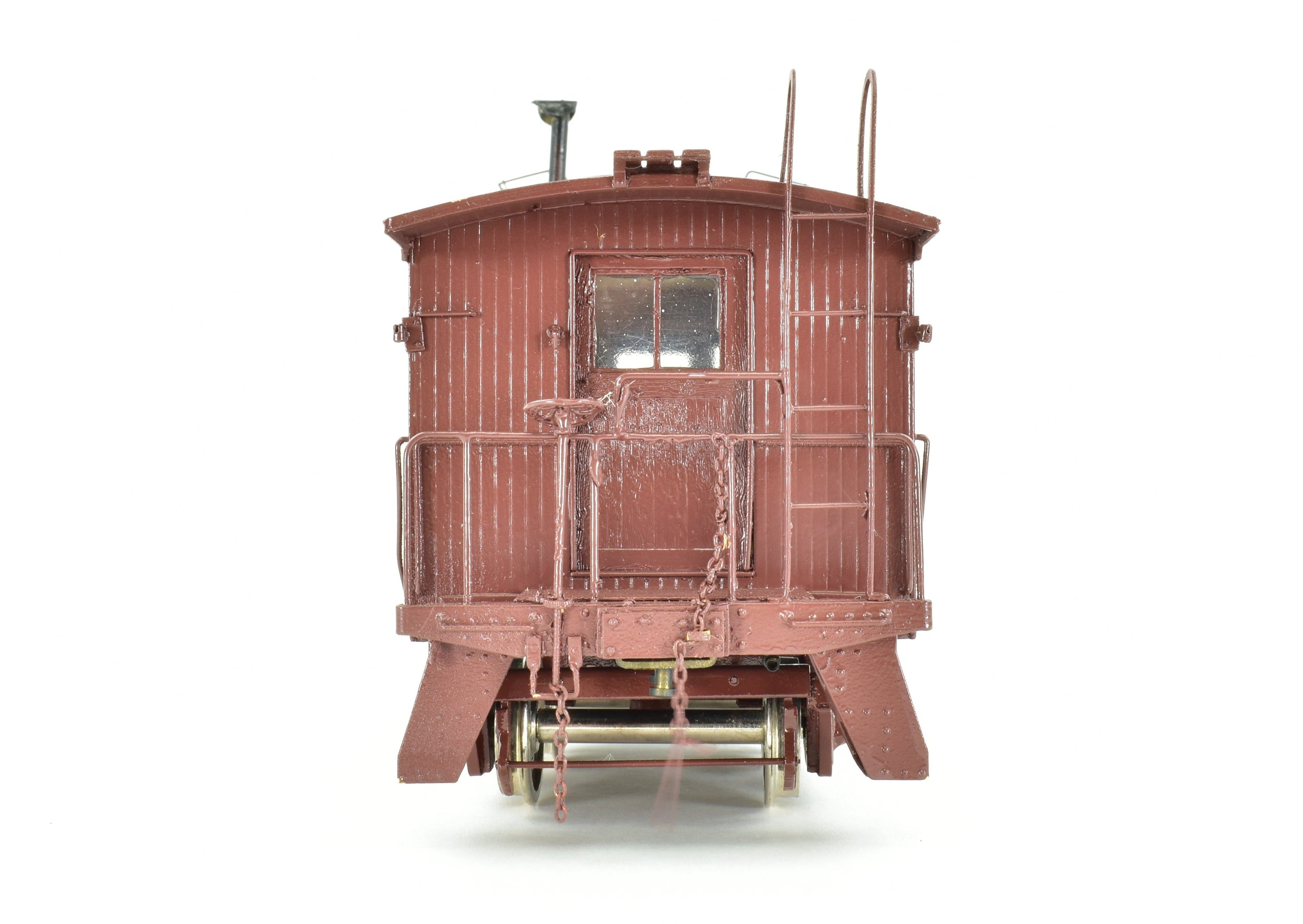 O Scale Oriental Limited CB&Q Burlington Route NE-1 Custom Painted Wood Caboose
