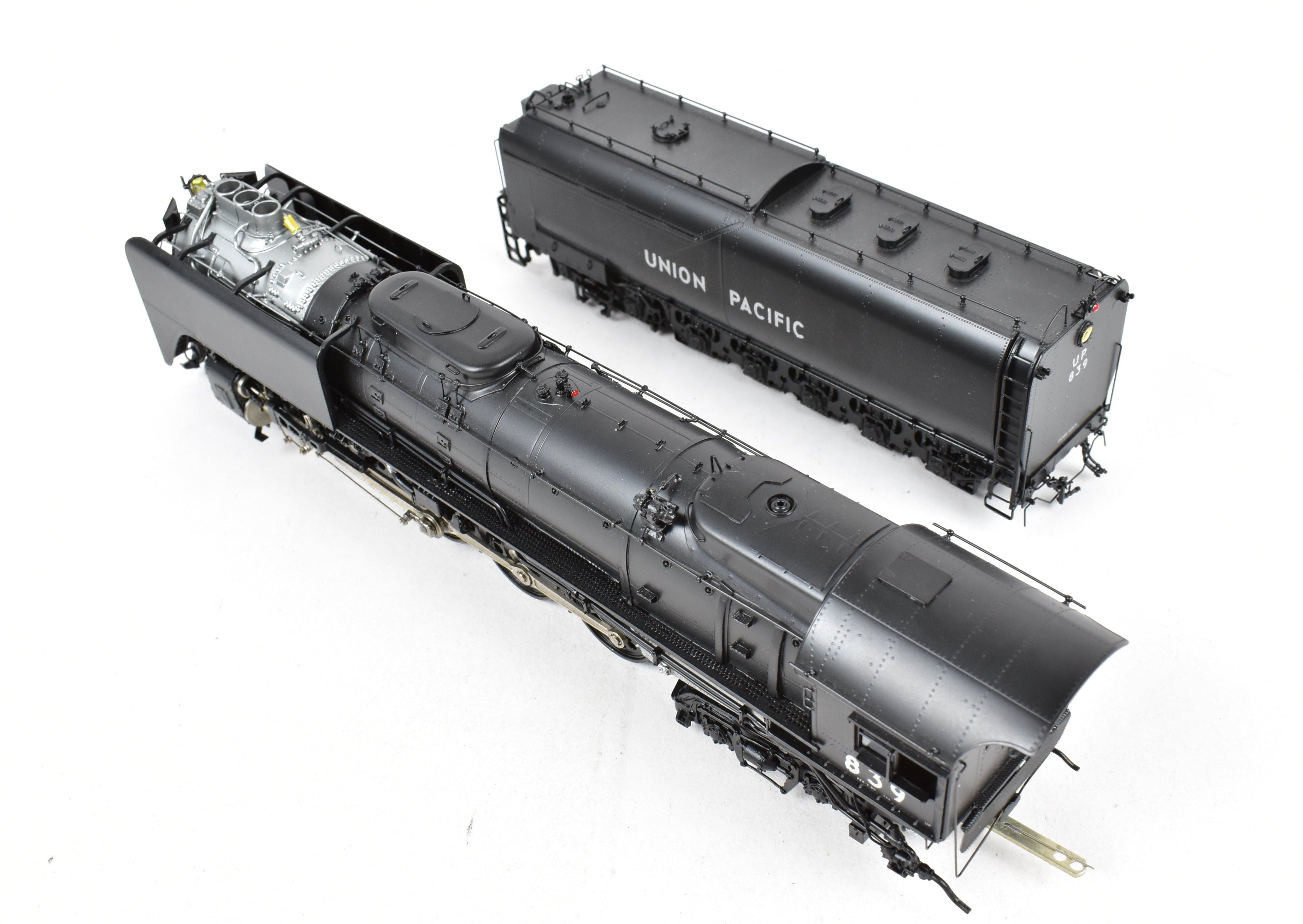 HO Scale Brass UP Union Pacific FEF - 3 4 - 8 - 4 FP No. 839 Triple Stack Model by Overland Models