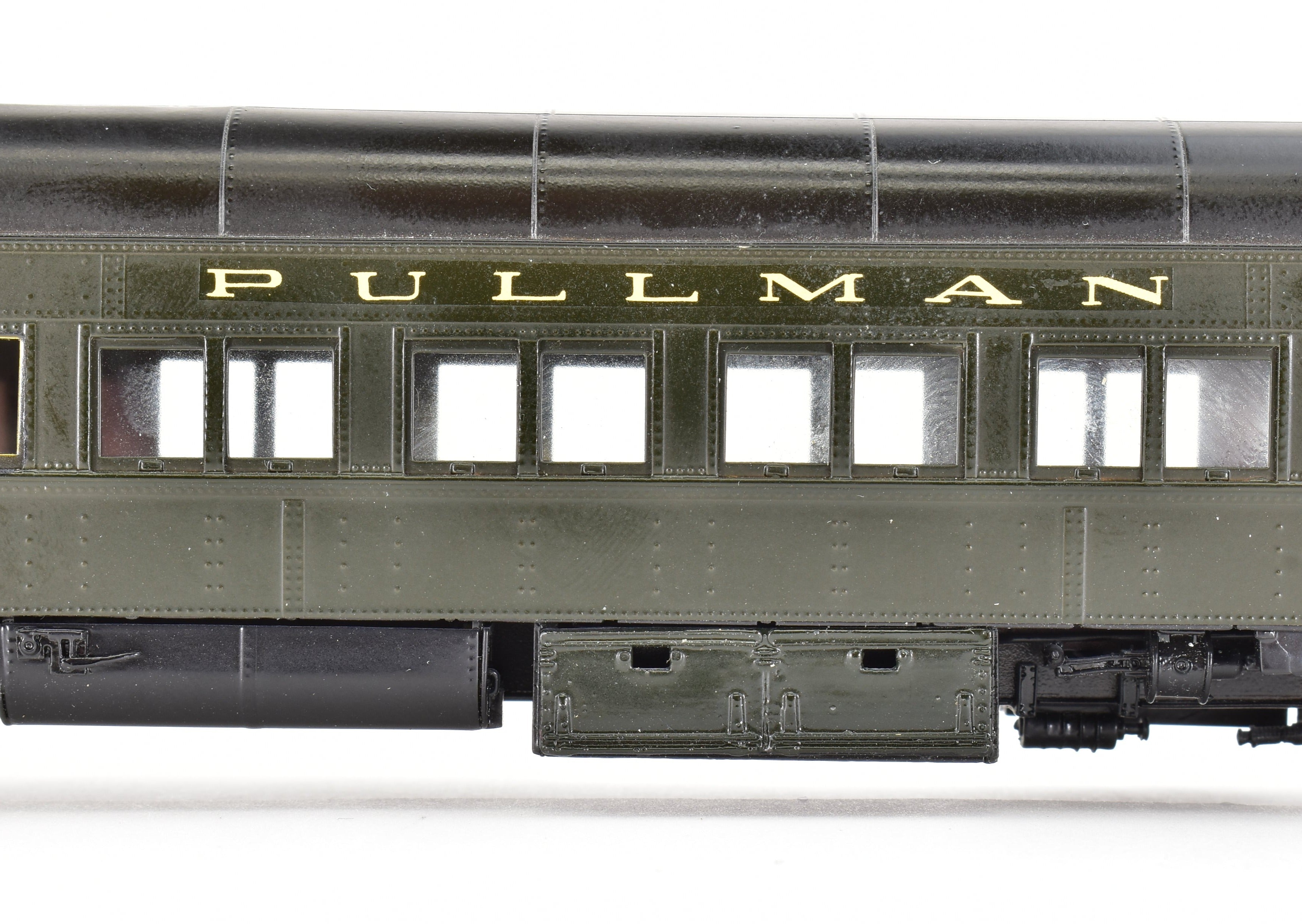 High - Quality HO Scale Brass Precision Scale Co. Pullman 80 - Foot Sleeper 14 - Section Tourist Car Model Plan 3958A with Ice and Air FP
