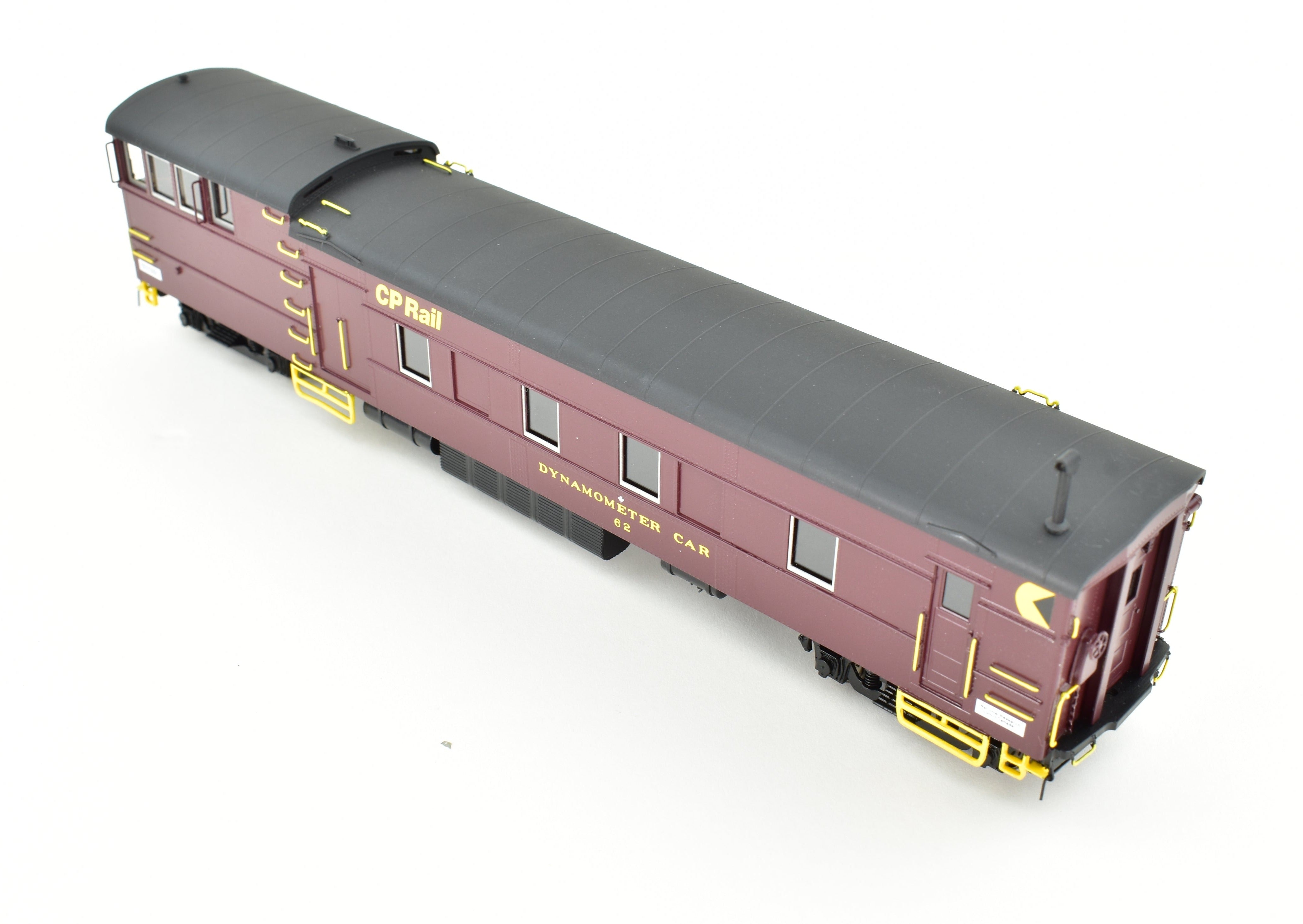 HO Brass OMI Canadian Pacific Rail Dynamometer Car FP 1993 Era Model