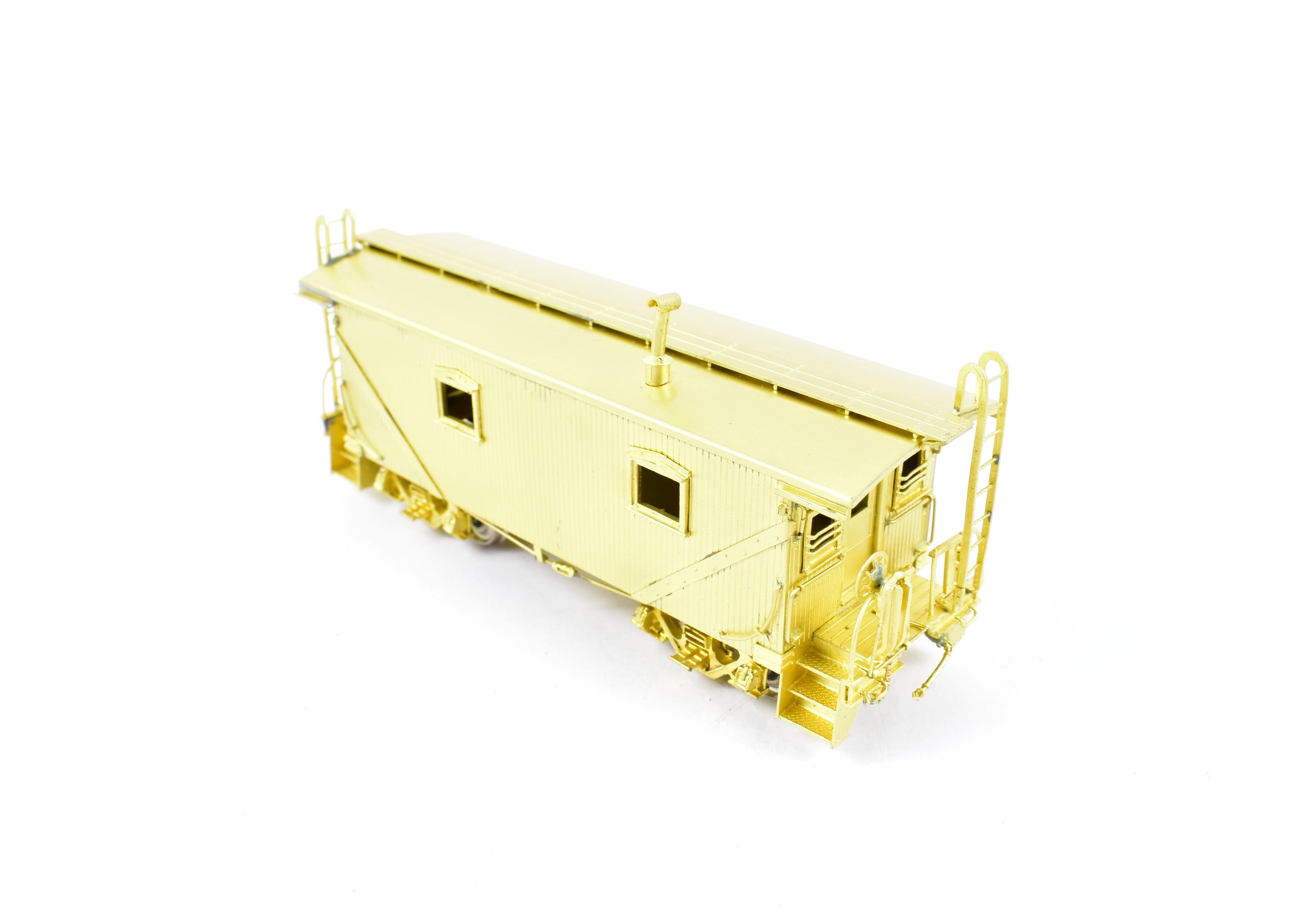 HO Scale Brass OMI - Overland Models, Inc. Delaware & Hudson (D&H) Wood Sheath Transfer Caboose without Cupola Model Train