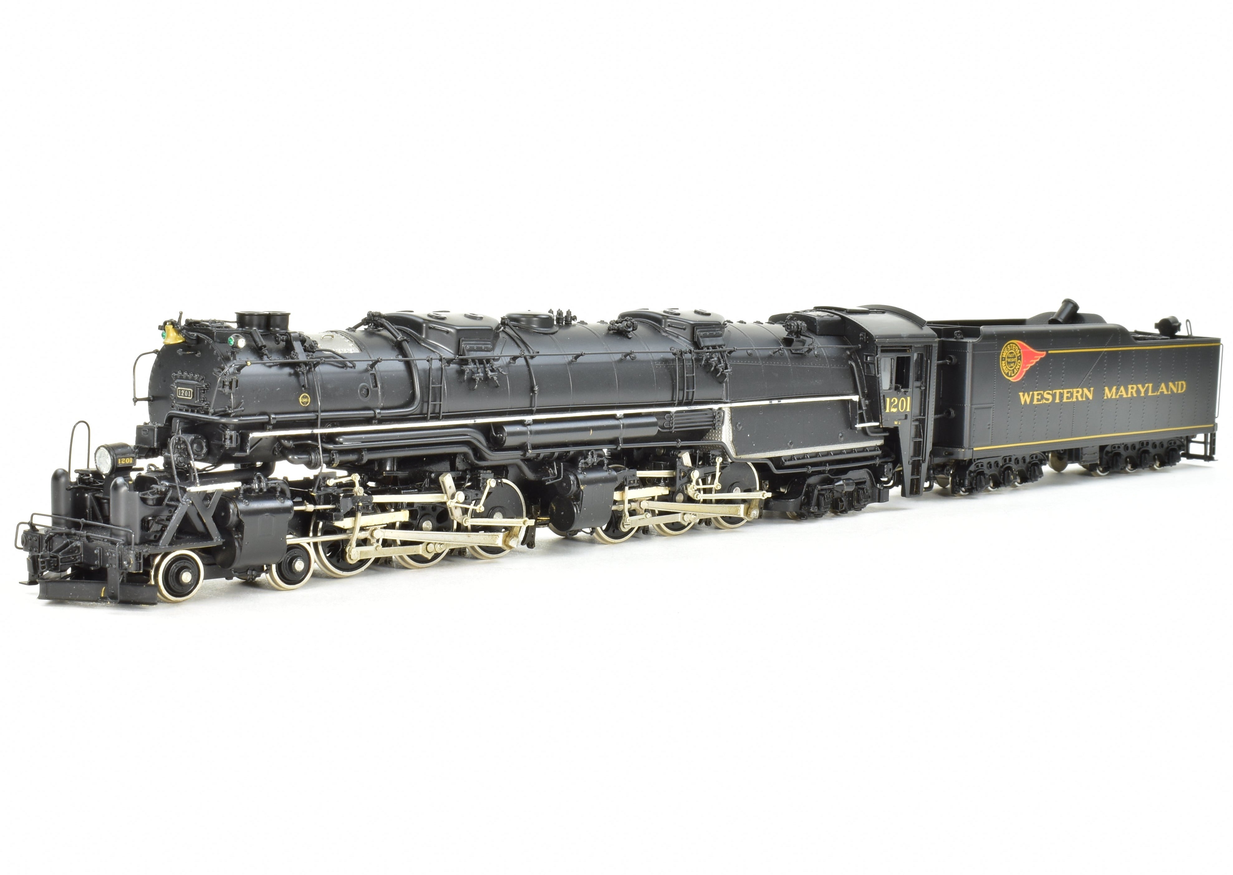HO Scale Brass PSC Precision Scale Co. Western Maryland 4-6-6-4 M-2 FP #1201 Model