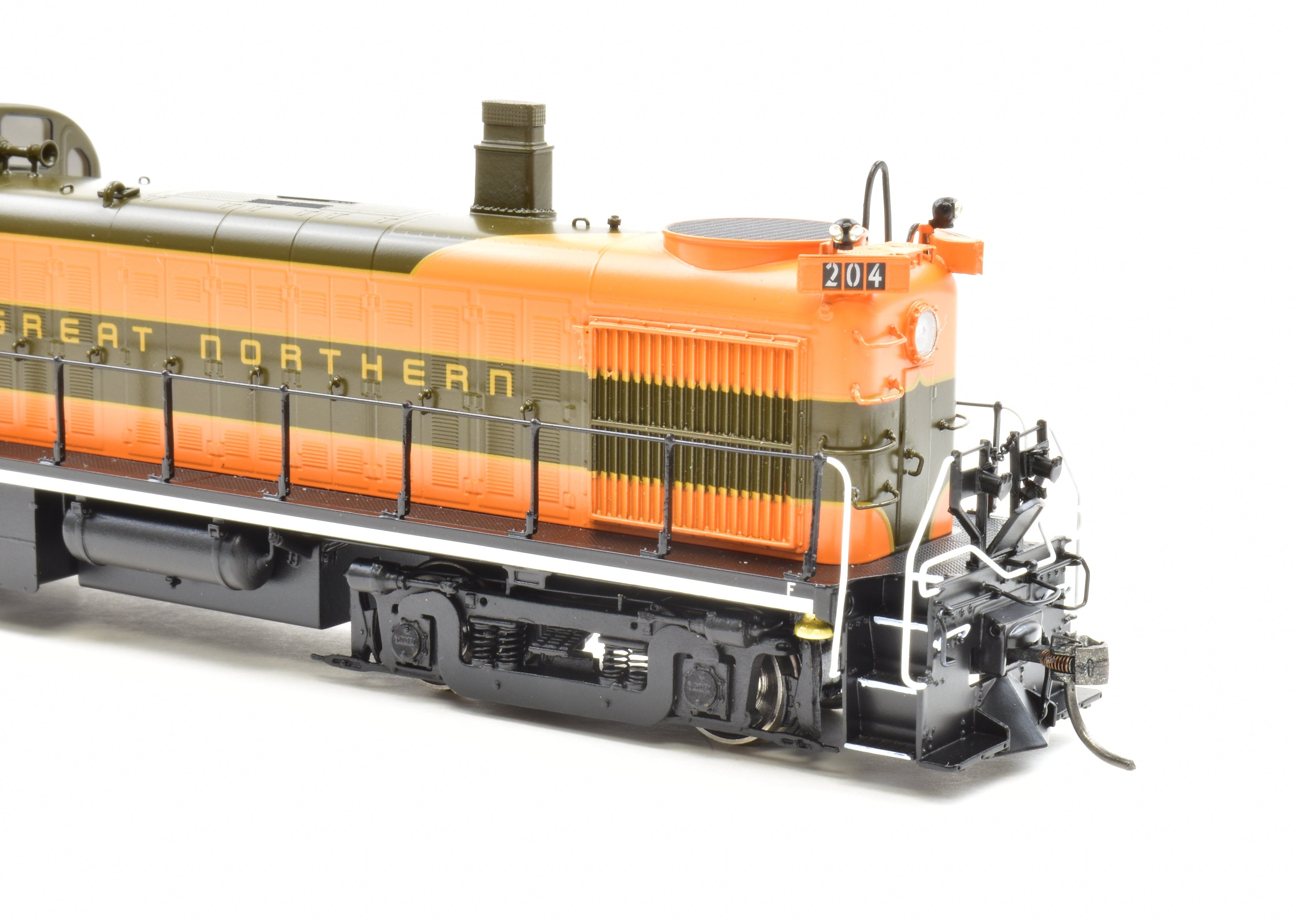 HO Scale Brass Division Point Great Northern Alco RS2 Factory Painted Locomotive Model #204