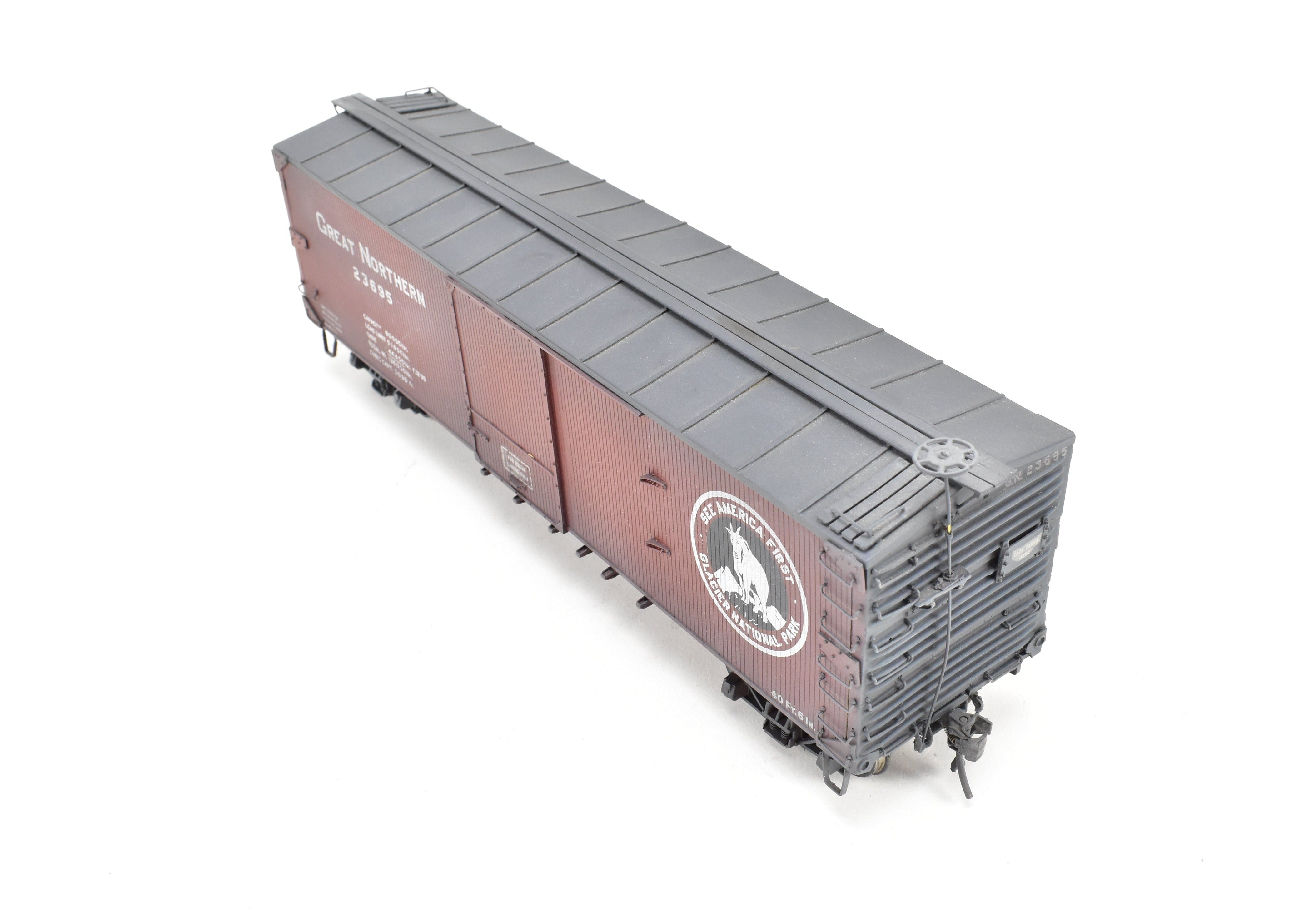 O Scale Chooch Ultra Scale GN Great Northern 40' USRA OB Wood Boxcar Pro-built #23695