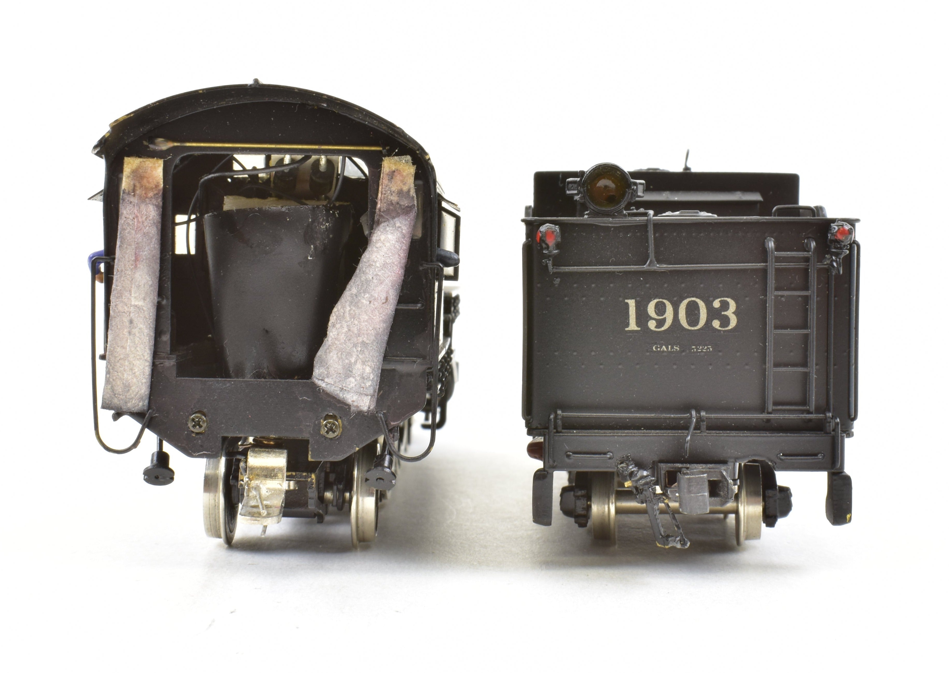 HO Scale Brass Model Train by Westside Model Co. - Southern Pacific Class PR - 1 2 - 6 - 2 Prairie Locomotive with Custom Painting