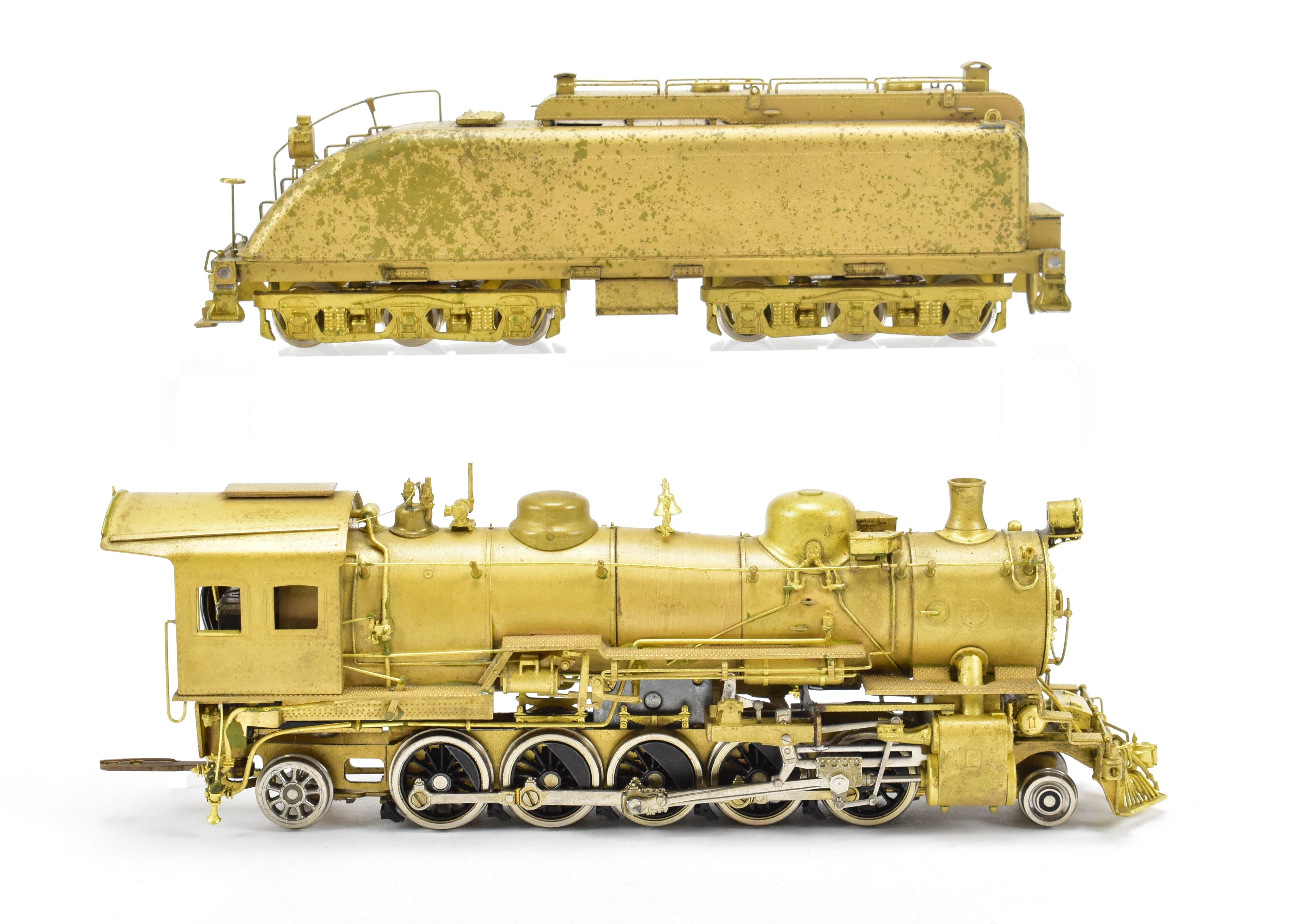 HO Scale Brass Model Train by Westside Model Co., Representing ATSF - Santa Fe 1600 Class TTT 2 - 10 - 2, Complete with REBOXX Box and Foam