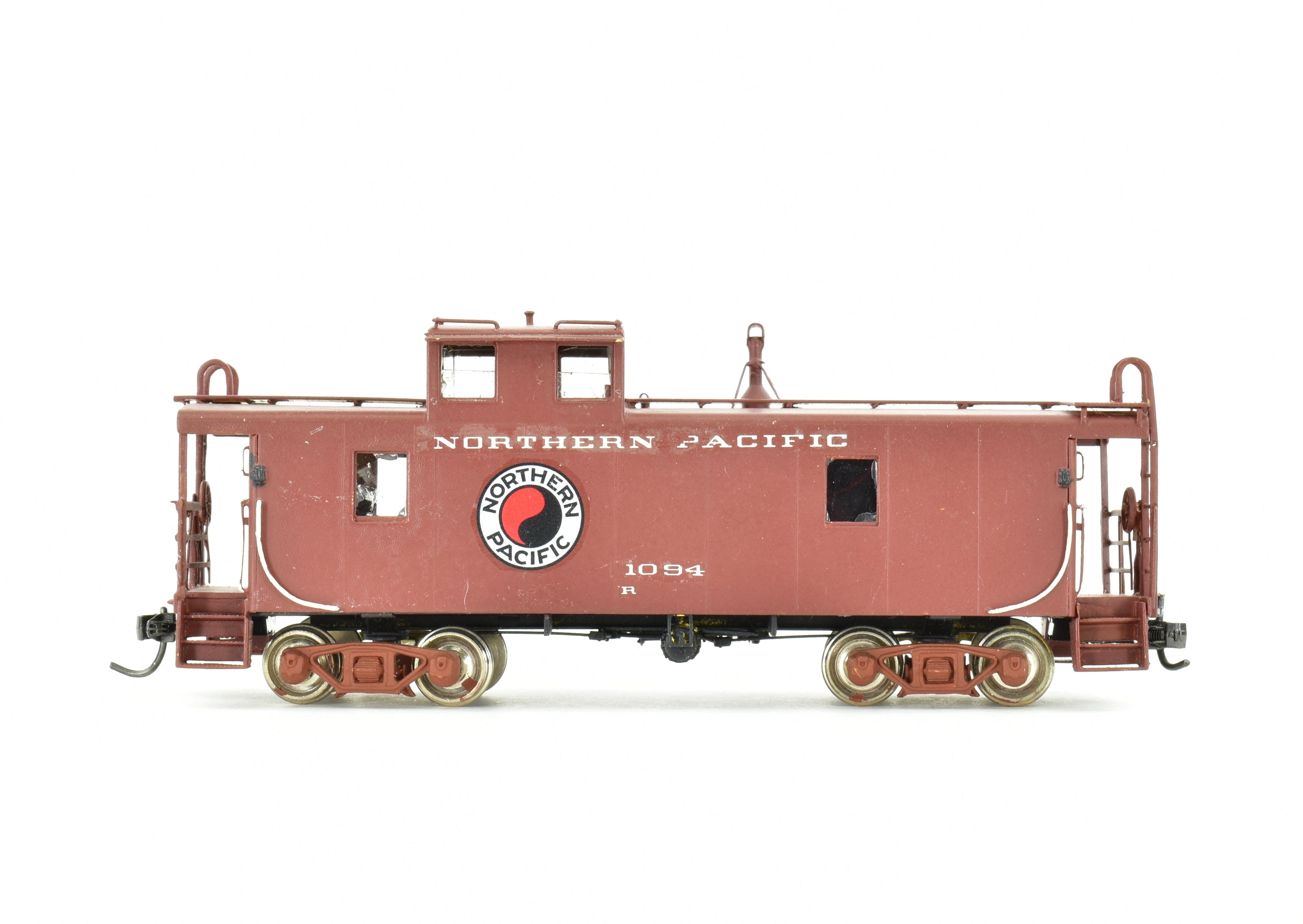1981 HO Brass OMI Northern Pacific Steel Caboose from Overland Models, Inc.