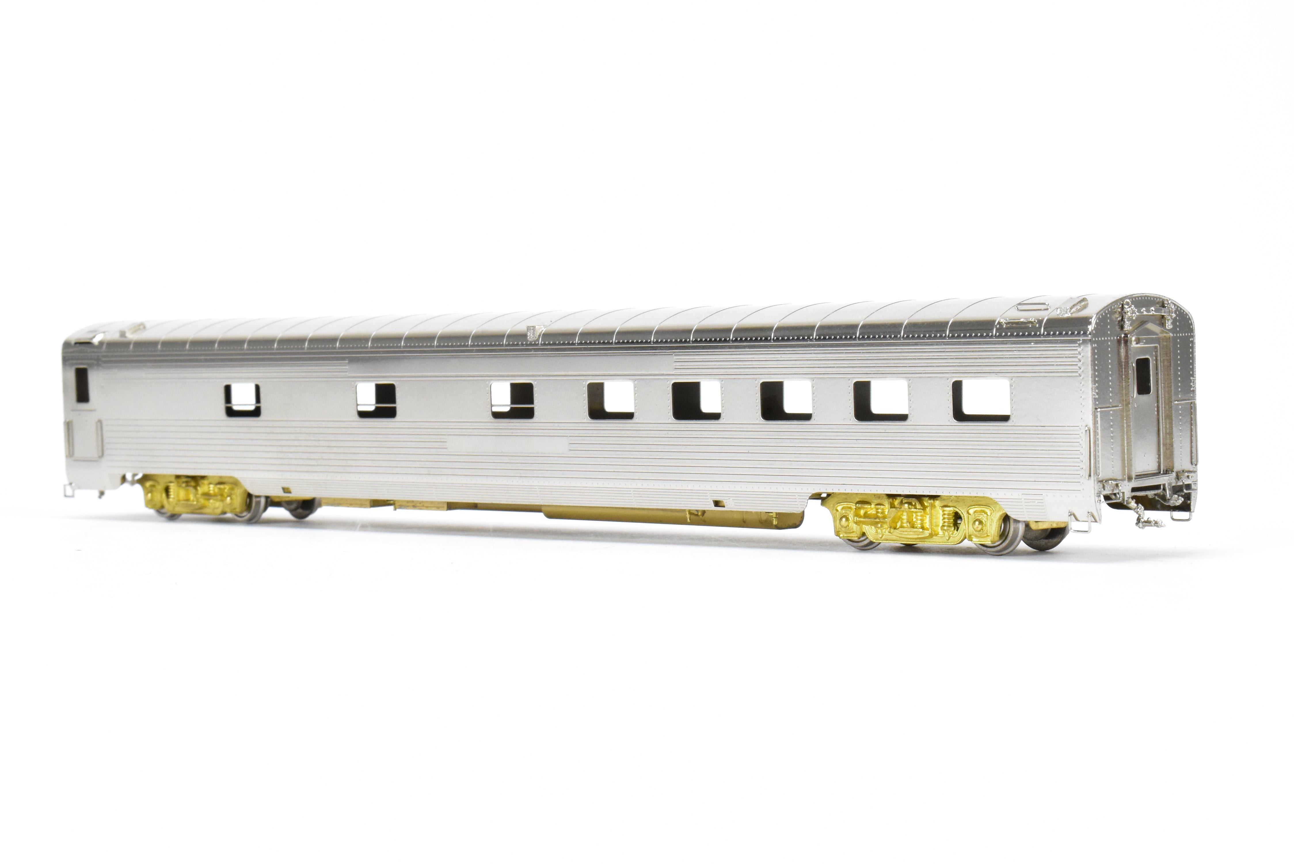 HO Scale Brass Model Train - Cascade Models AT&SF Santa Fe ACF Palm Series 11 Bedroom Sleeper Car with Skirts for Model Railroad Enthusiasts