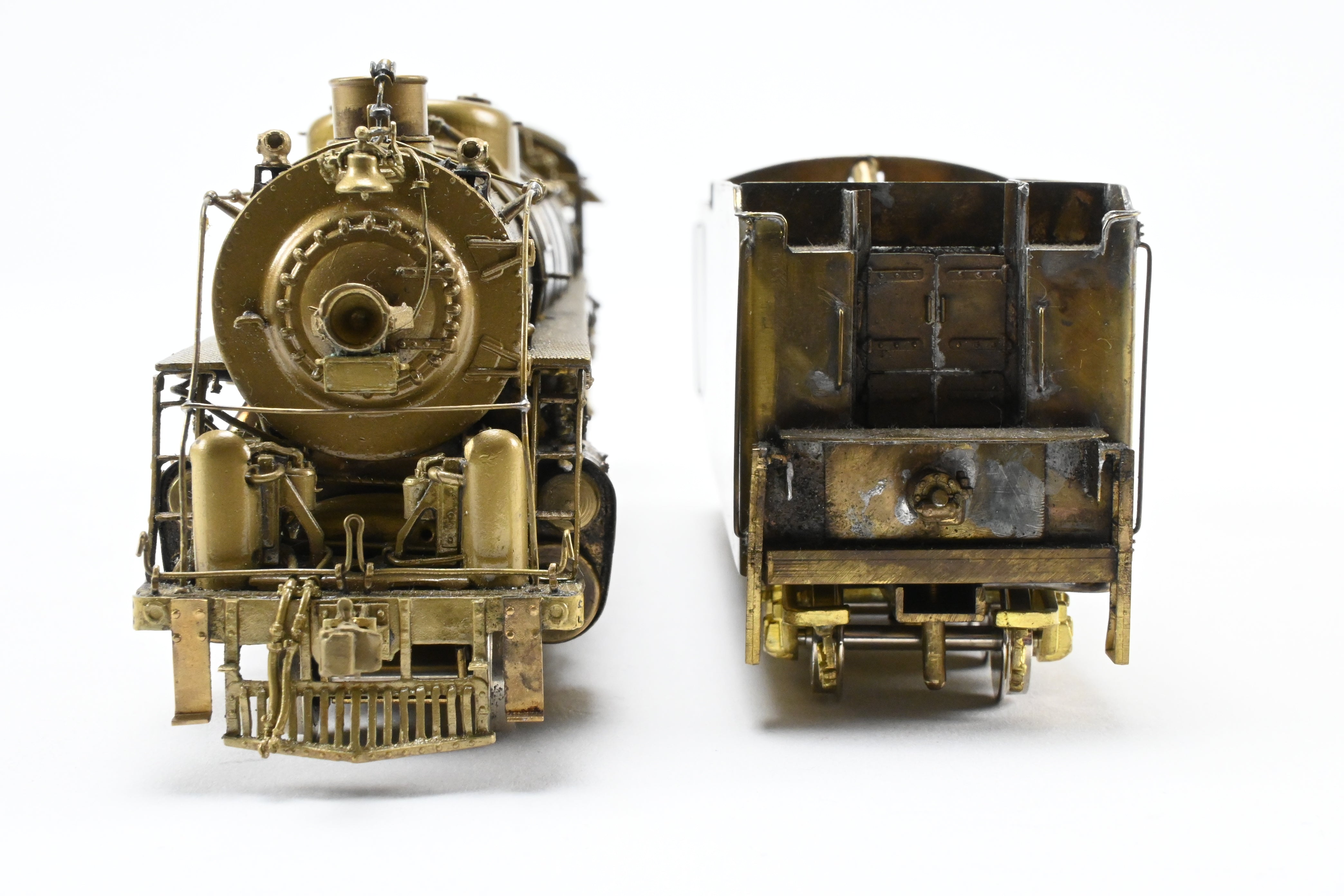 HO Scale Brass Hallmark Models SLSF - Frisco 4500 Class Dual Service Series 4-8-4 Custom Model Engine Driven by Joe G. Collias