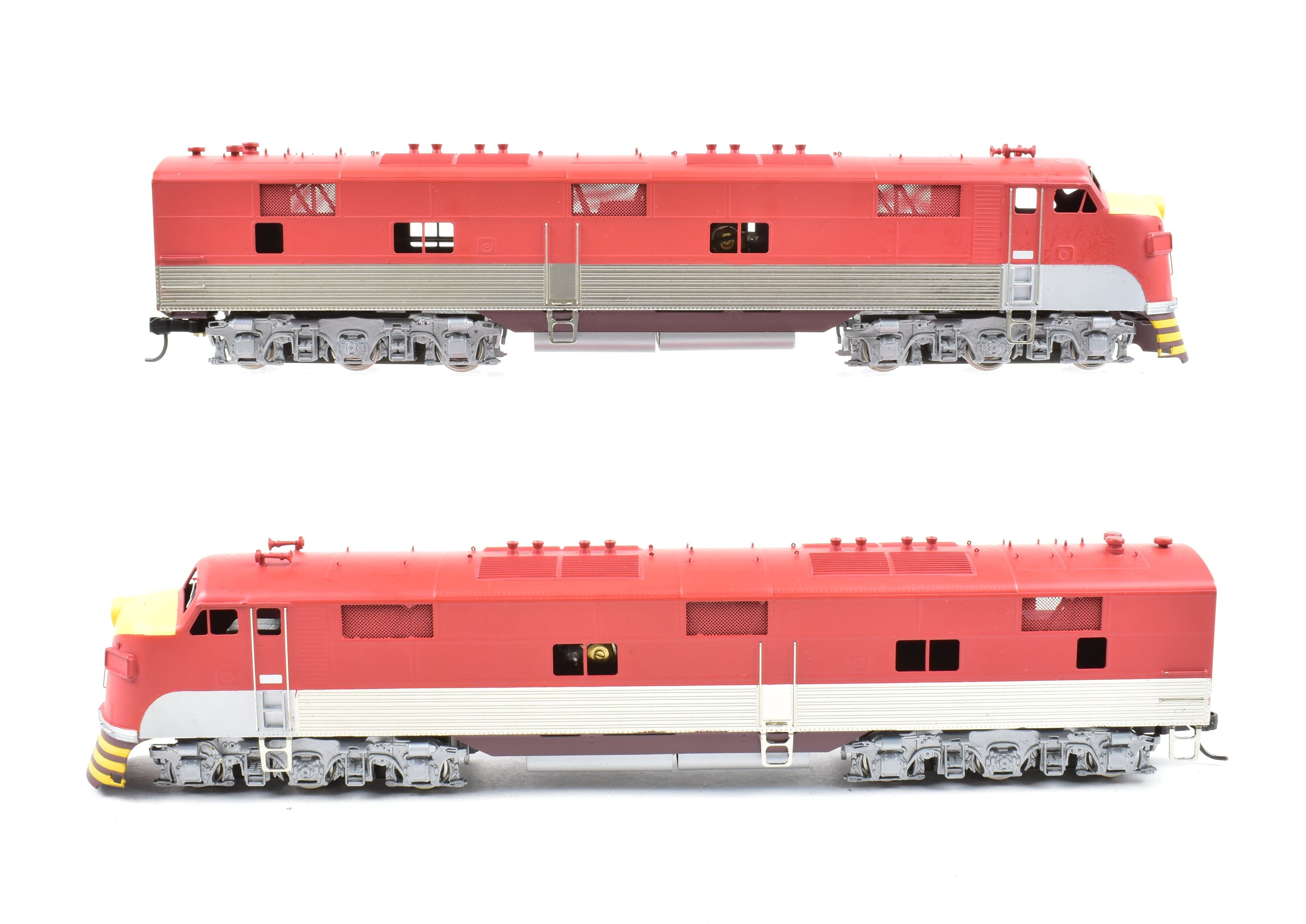 HO Scale Brass Hallmark Model Train Sets - Frisco and MKT (Missouri Kansas Texas Katy) The Texas Special E7 A - A Powered Locomotive Set