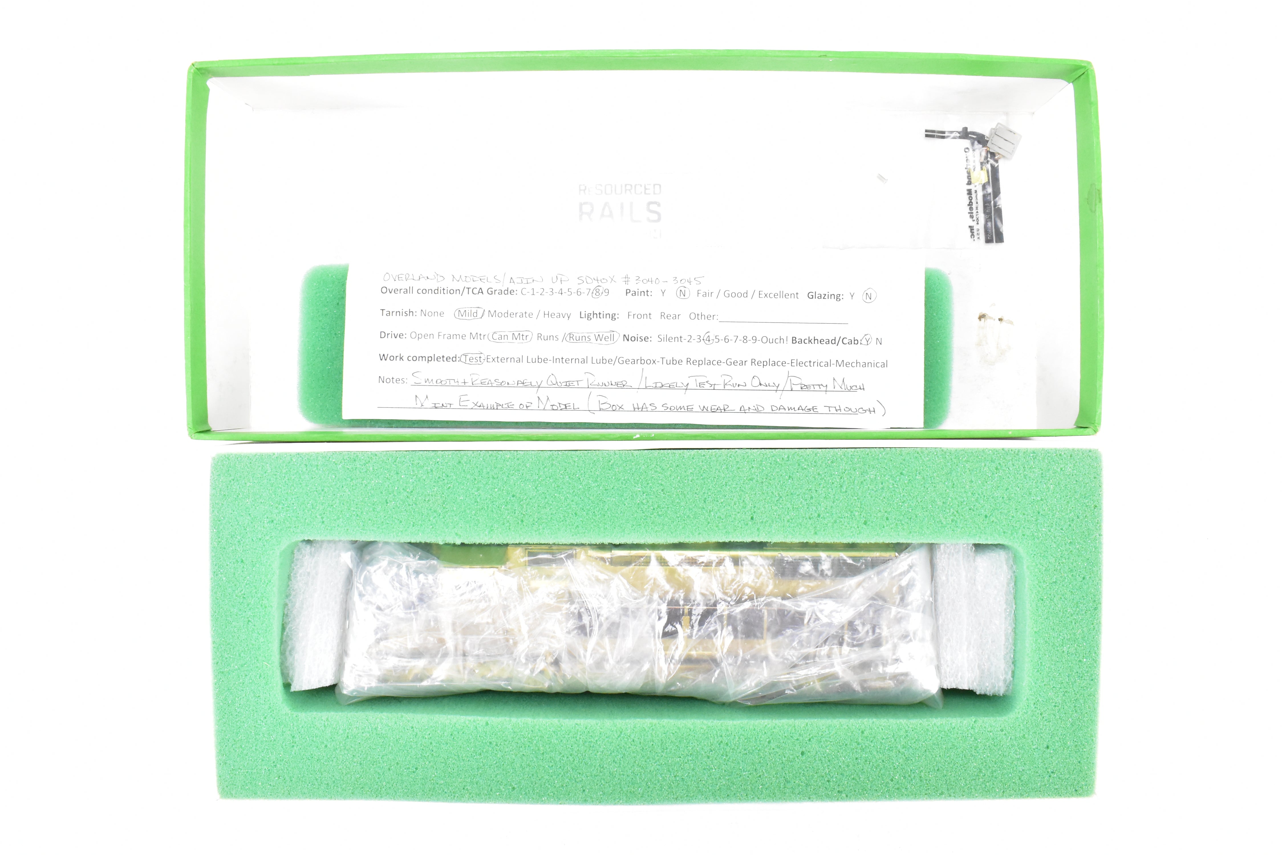 HO Brass OMI - UP Union Pacific EMD SD40X 3040 - 3045 with Flared Radiators